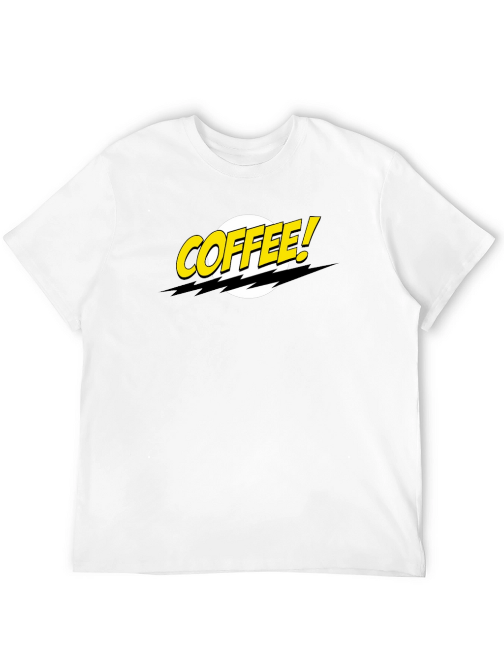 Coffee! Graphic T-Shirt - Black Casual Tee