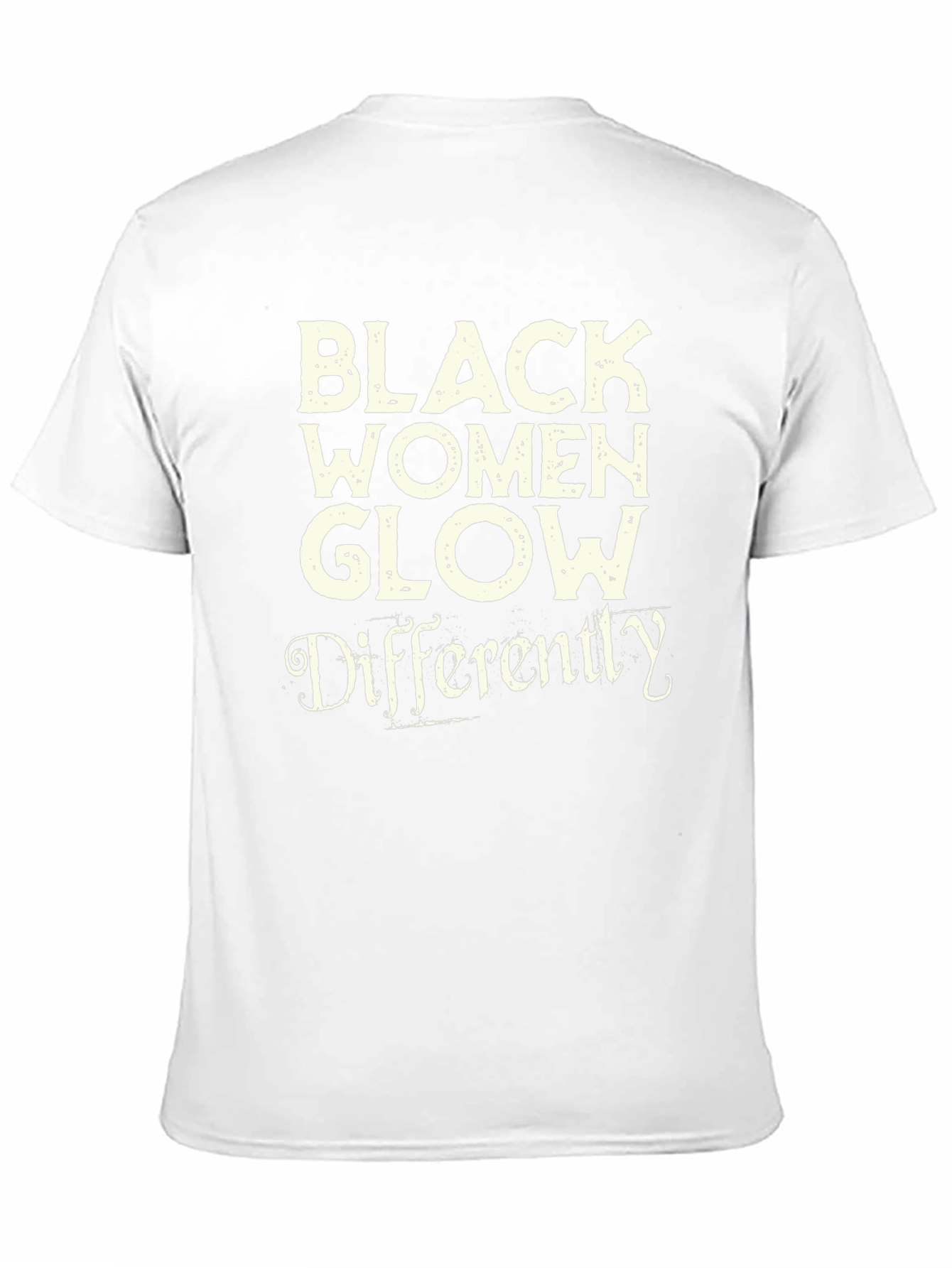 Black Women Glow Differently Graphic Tee