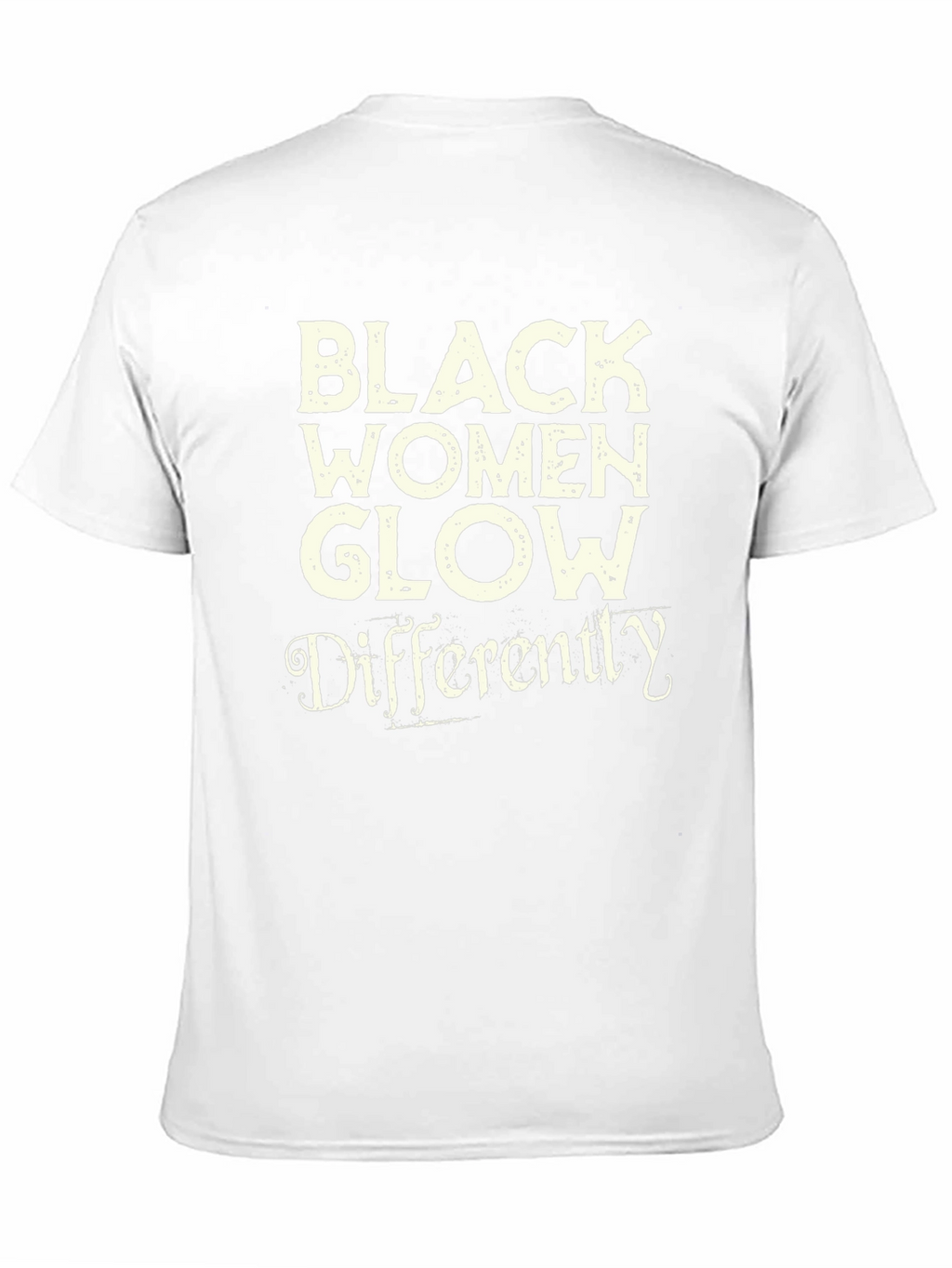 Black Women Glow Differently Graphic Tee
