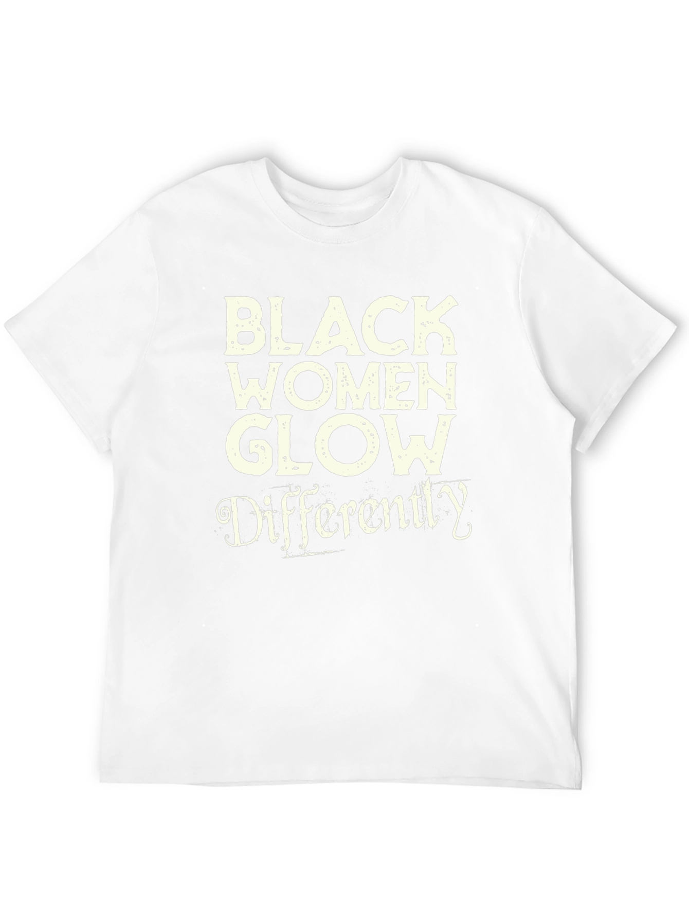 Black Women Glow Differently Graphic Tee