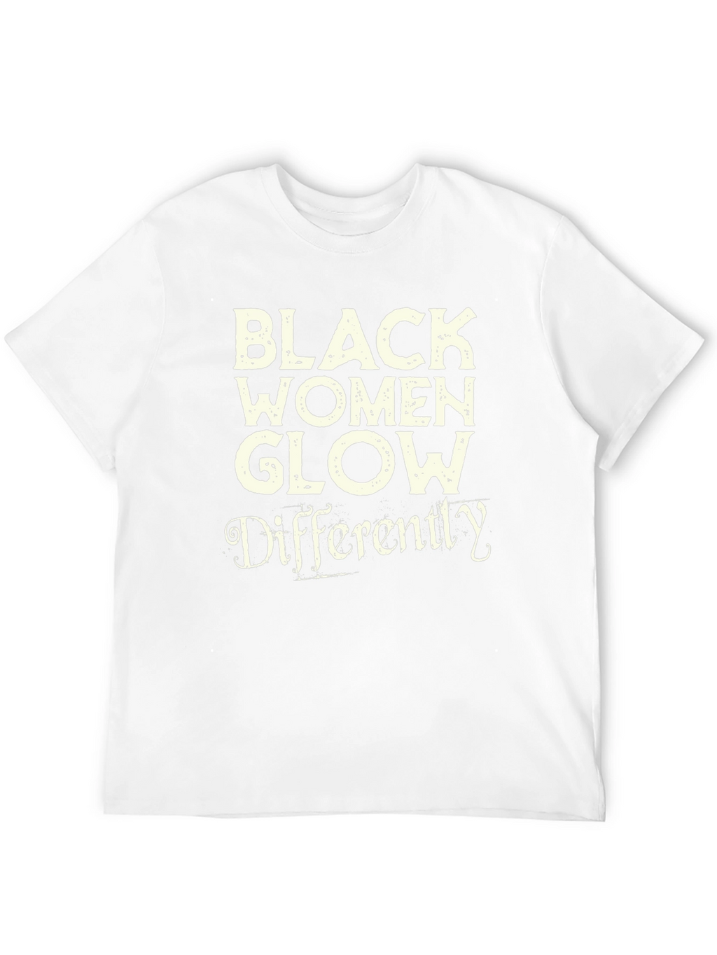 Black Women Glow Differently Graphic Tee