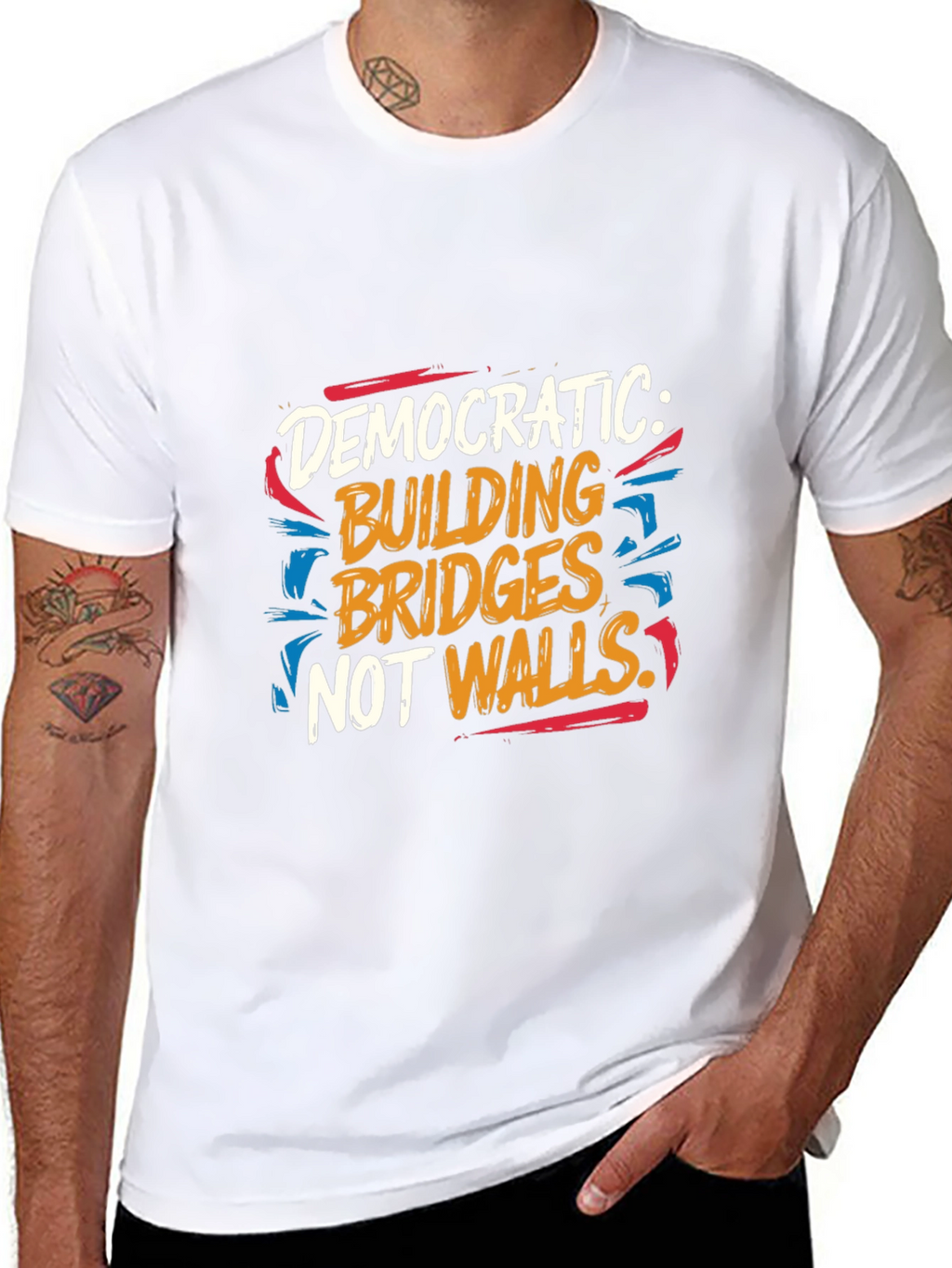 Democratic: Building Bridges T-Shirt