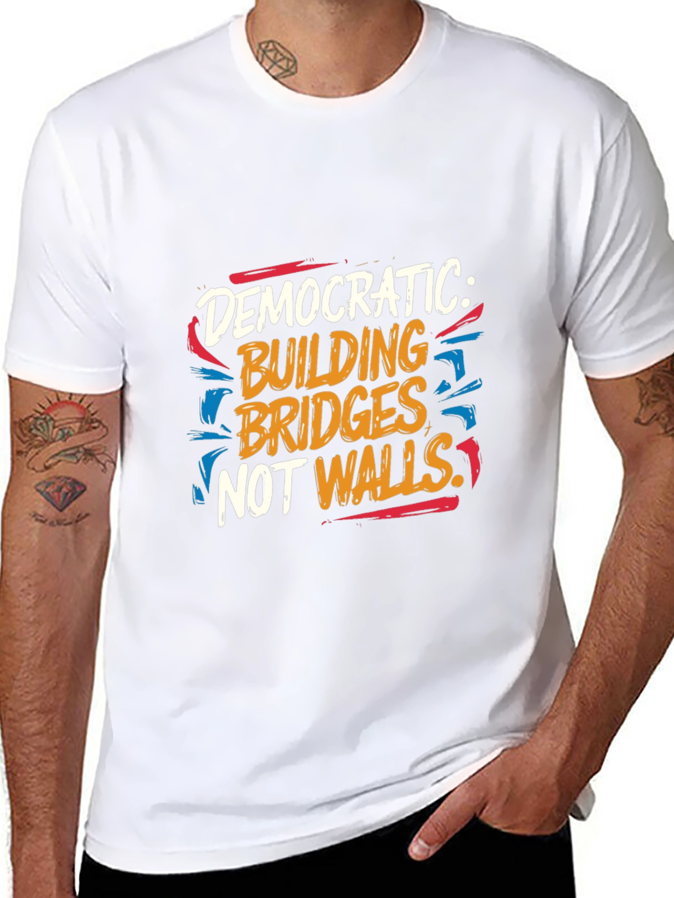 Democratic: Building Bridges T-Shirt