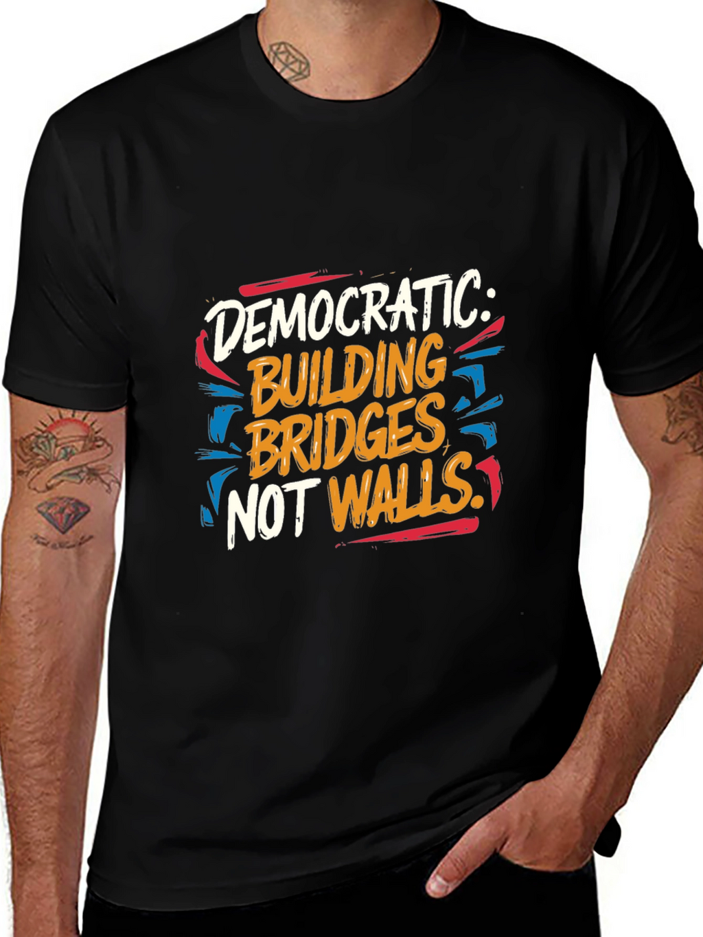 Democratic: Building Bridges T-Shirt