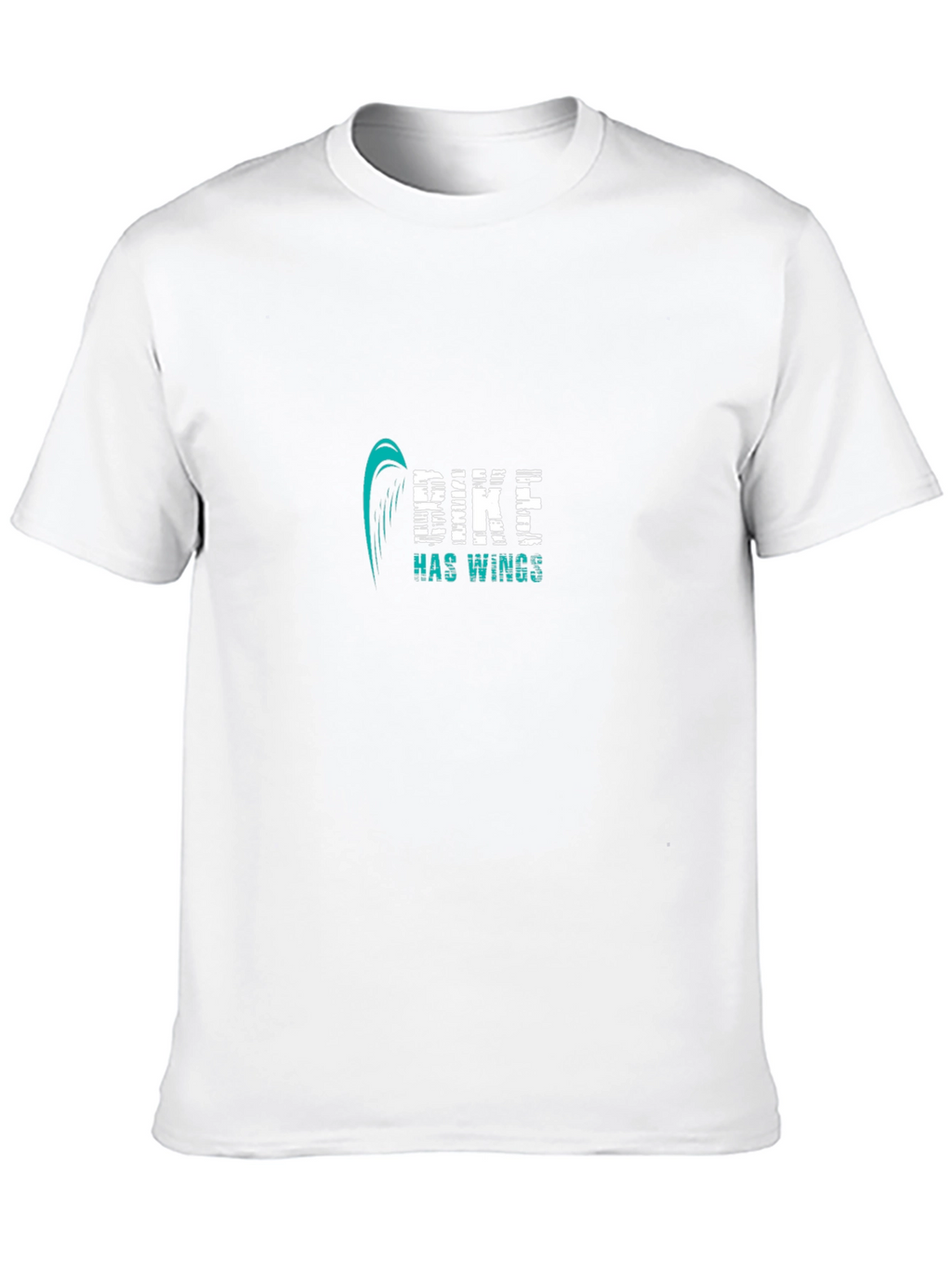 Bike Has Wings Graphic Tee - Black