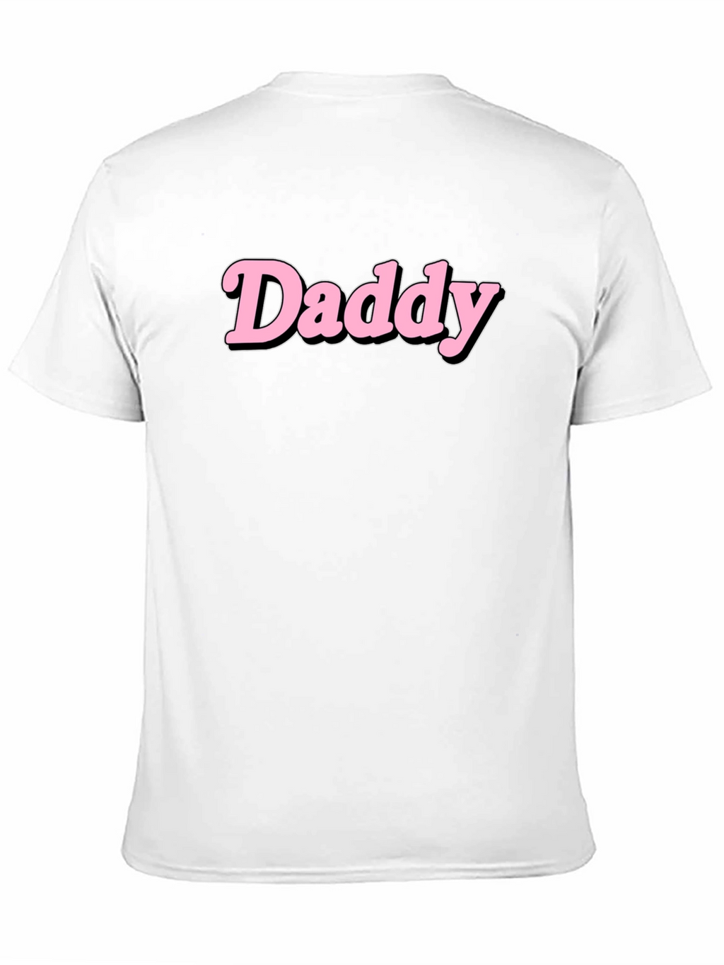 Daddy Graphic Print Black T-Shirt