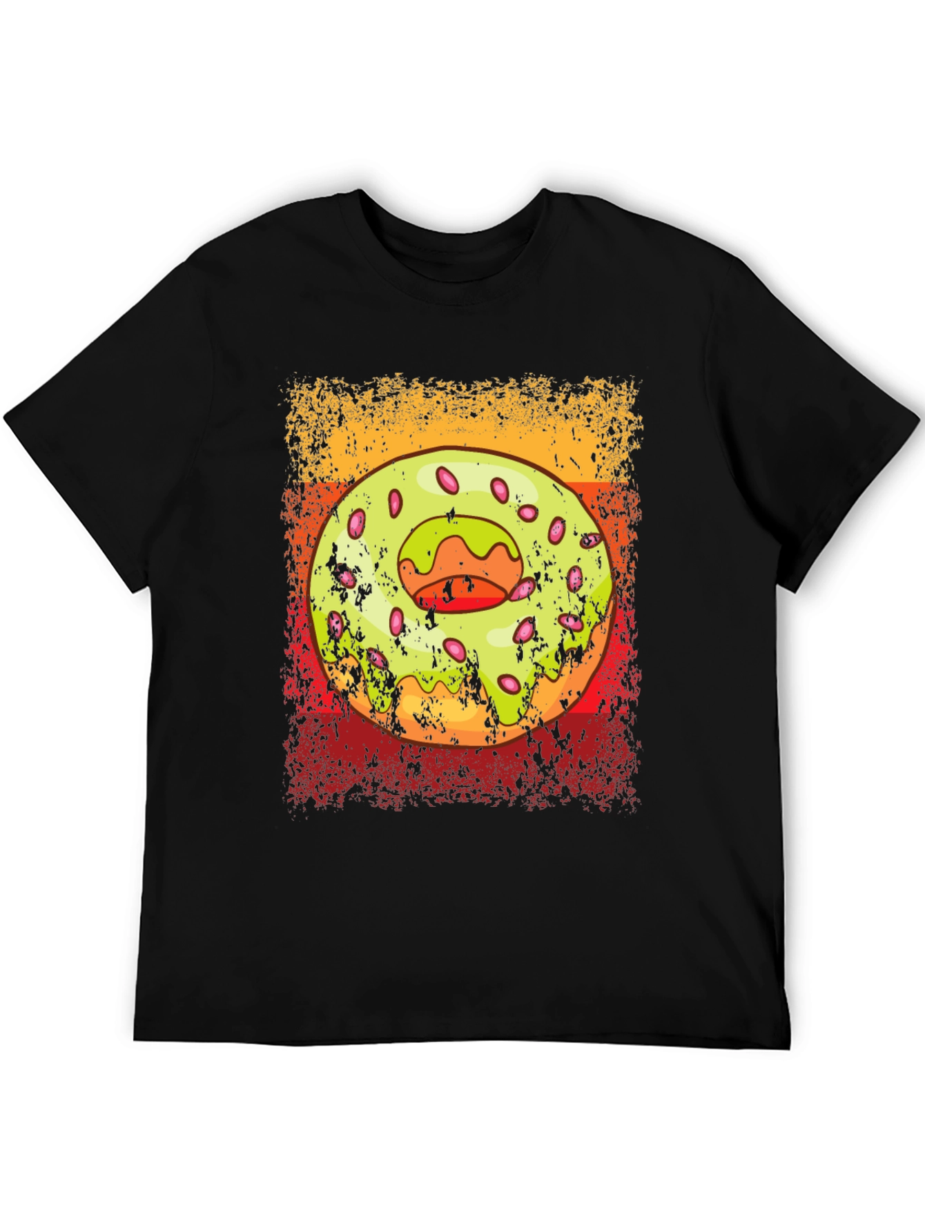 Donut Graphic T-Shirt - Trendy Casual Wear