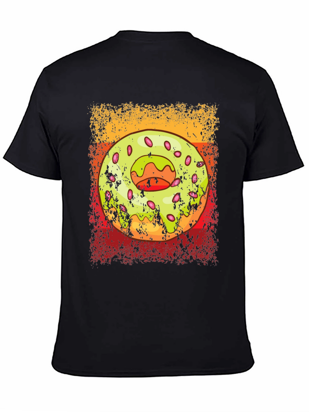 Donut Graphic T-Shirt - Trendy Casual Wear