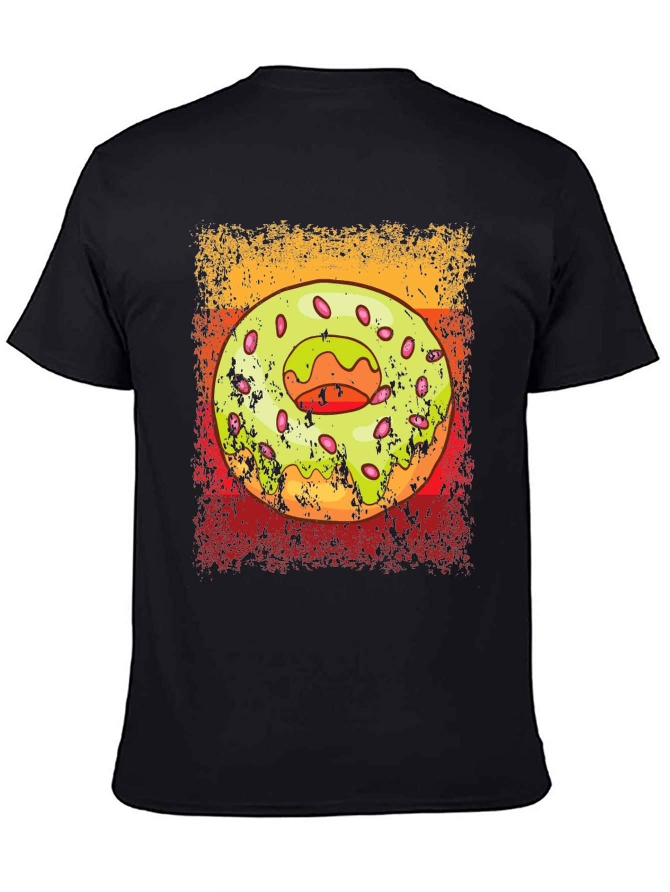 Donut Graphic T-Shirt - Trendy Casual Wear