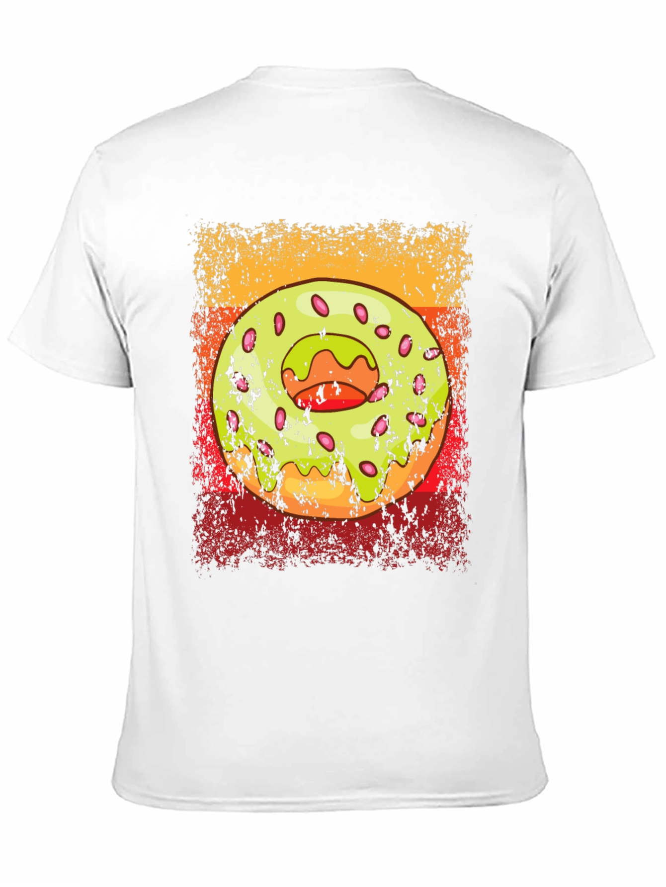 Donut Graphic T-Shirt - Trendy Casual Wear