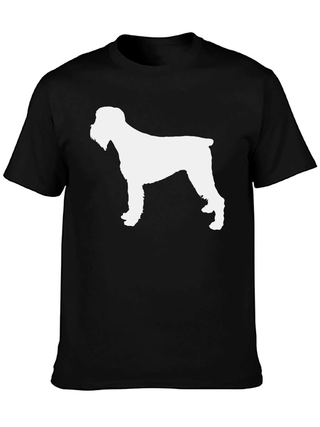 Dog Breed Silhouette T-Shirt - Black