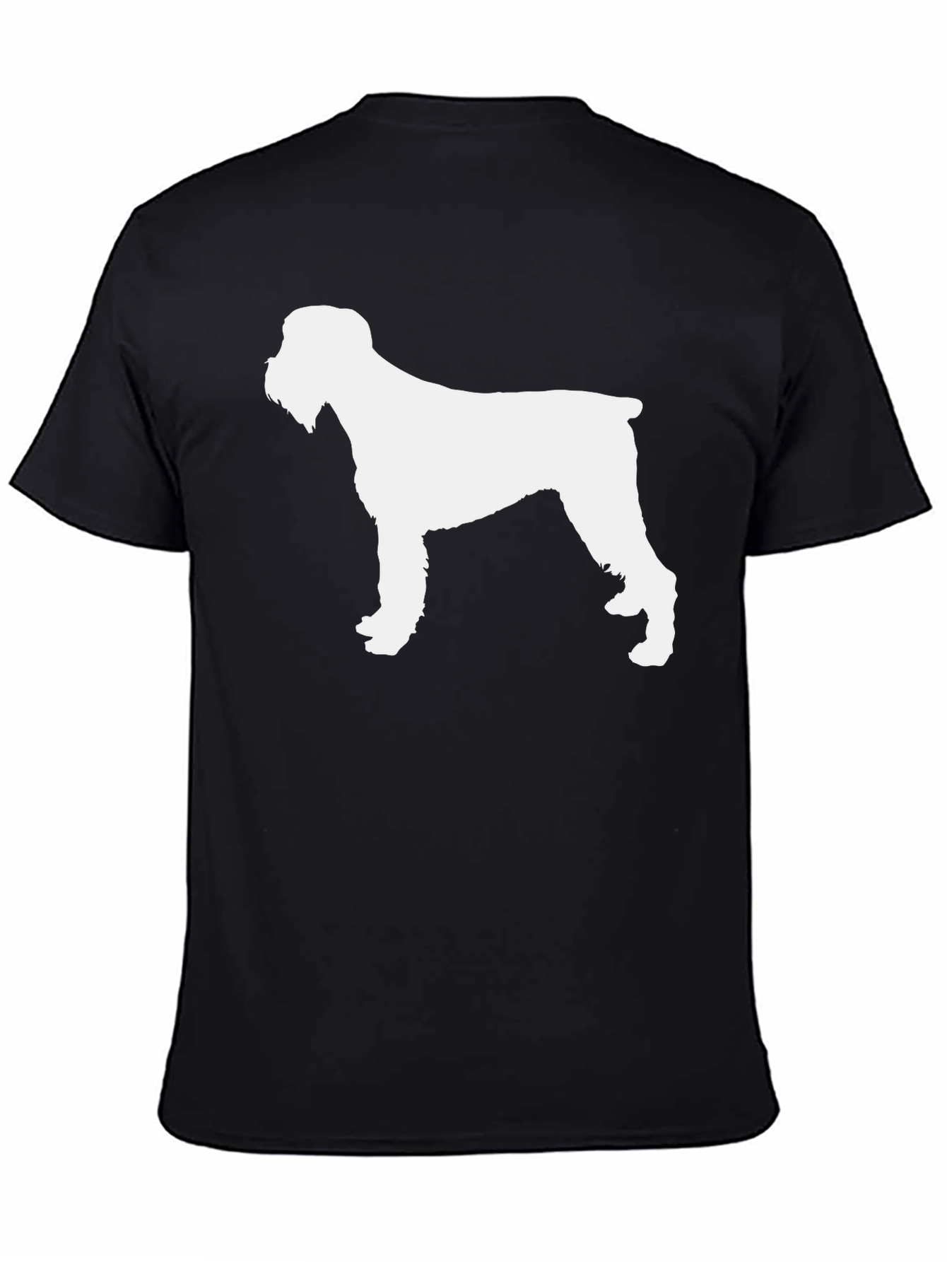 Dog Breed Silhouette T-Shirt - Black