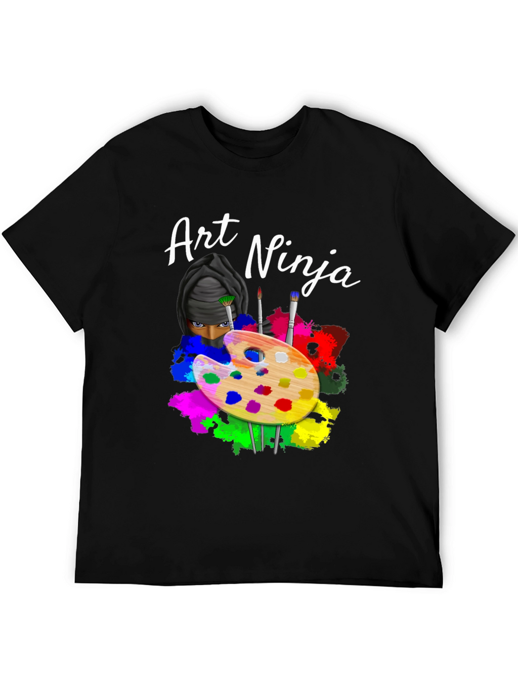 Art Ninja Graphic Tee - Creative Style