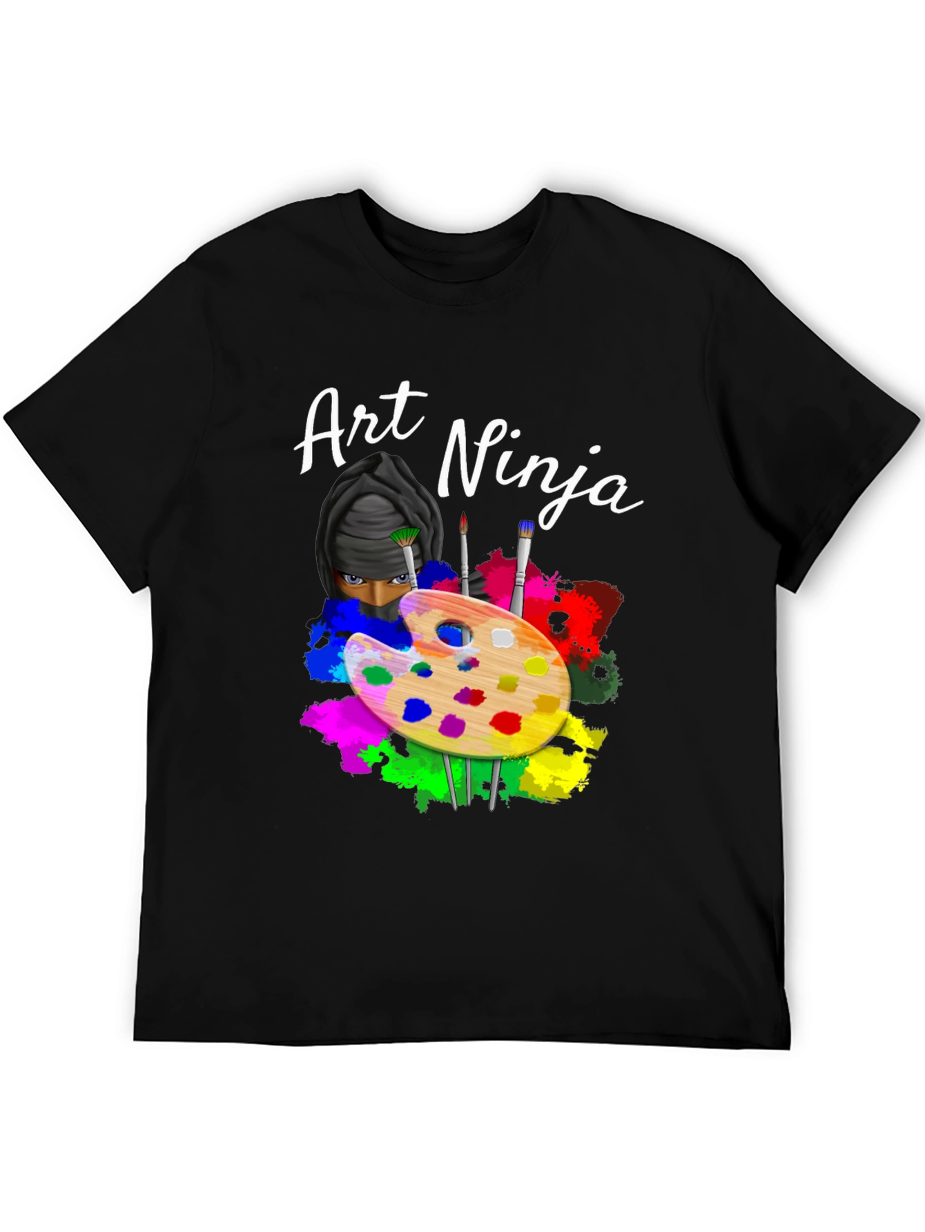 Art Ninja Graphic Tee - Creative Style