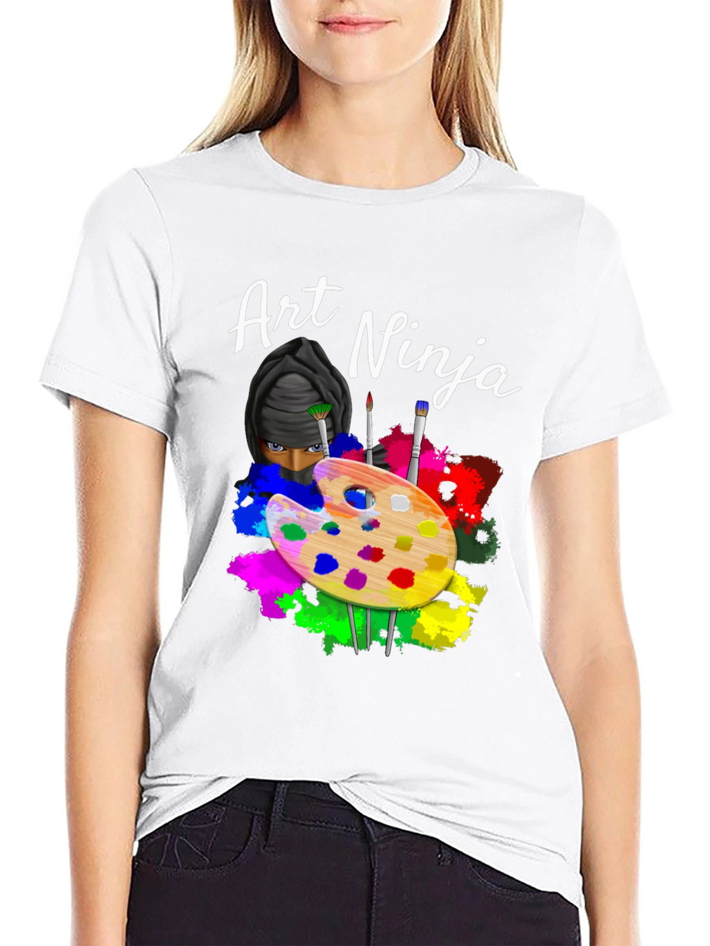 Art Ninja Graphic Tee - Creative Style