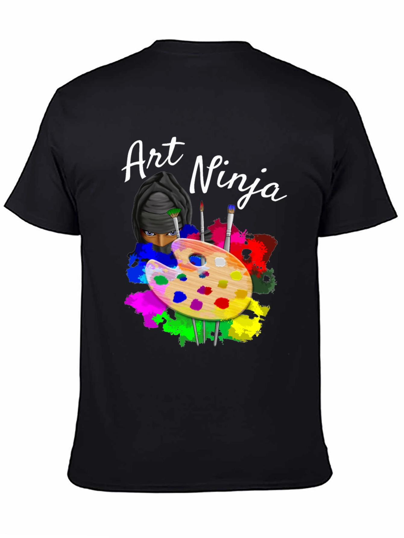 Art Ninja Graphic Tee - Creative Style
