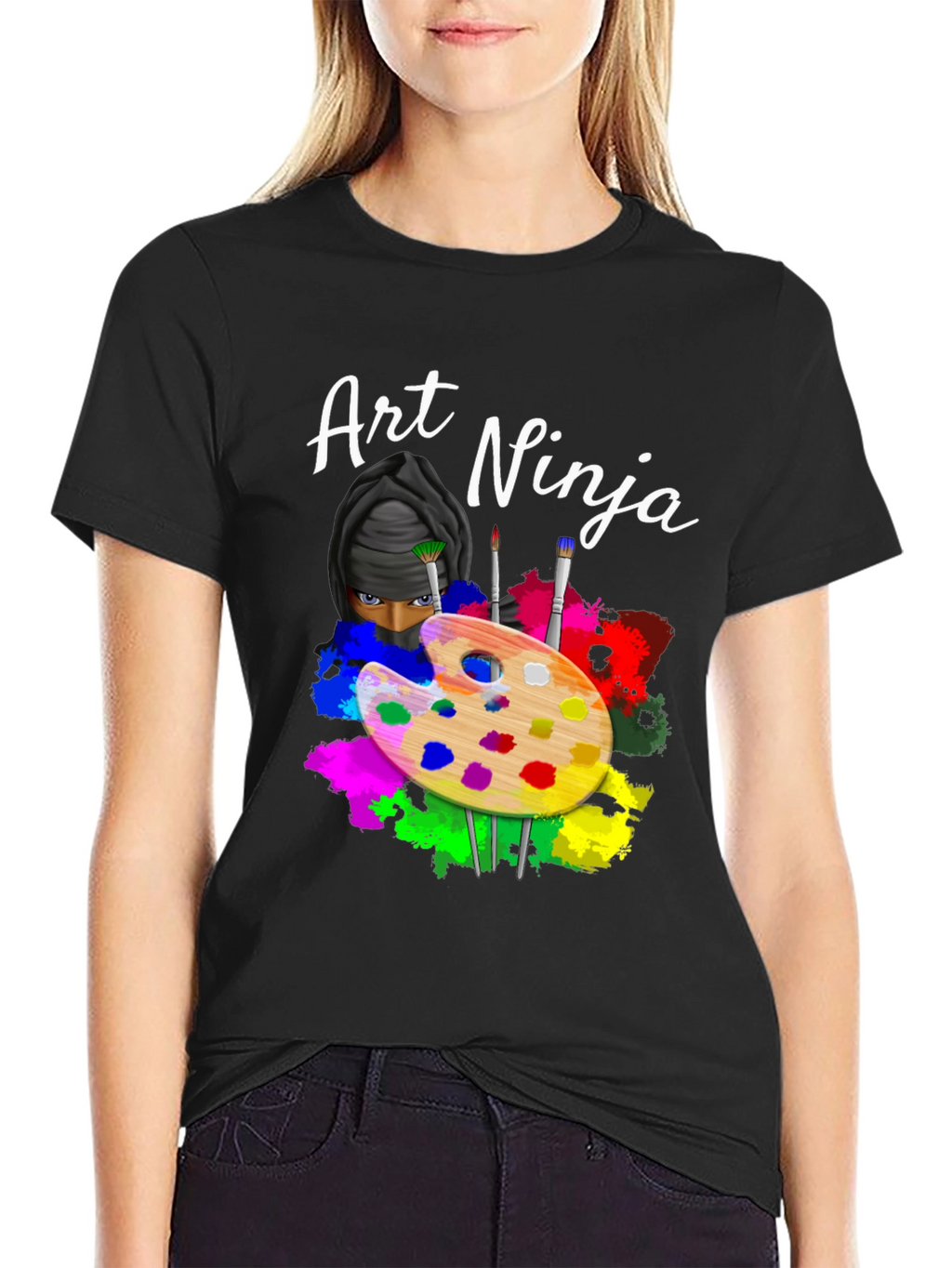 Art Ninja Graphic Tee - Creative Style