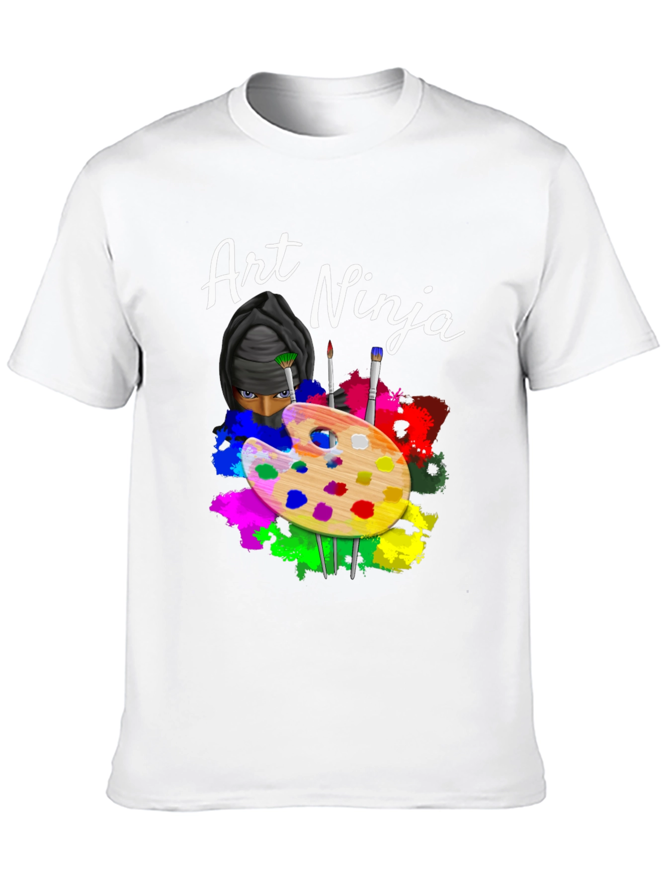 Art Ninja Graphic Tee - Creative Style