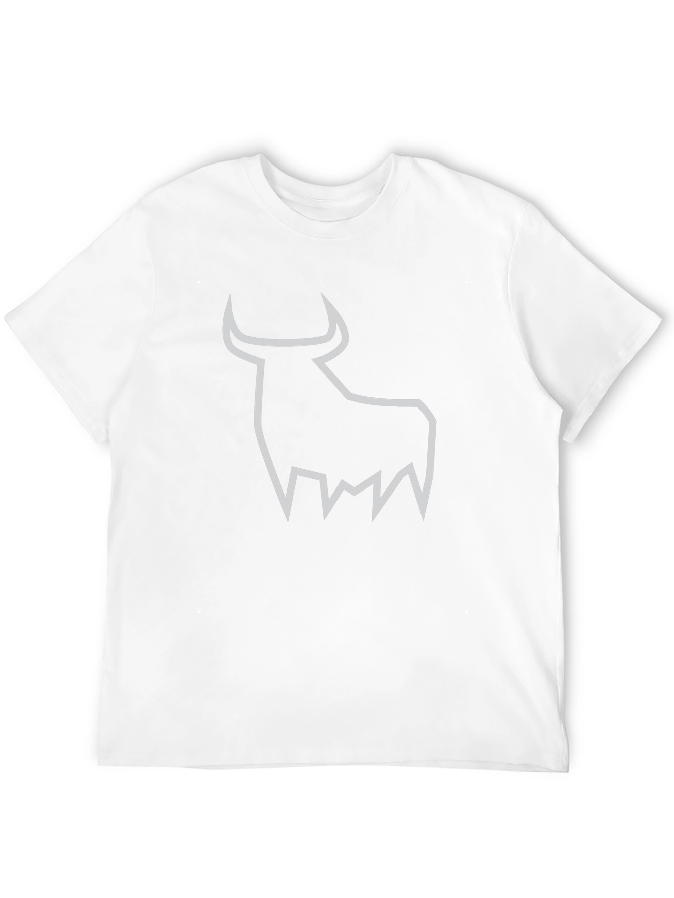 Black Bull Graphic Tee - Modern Minimalist Design