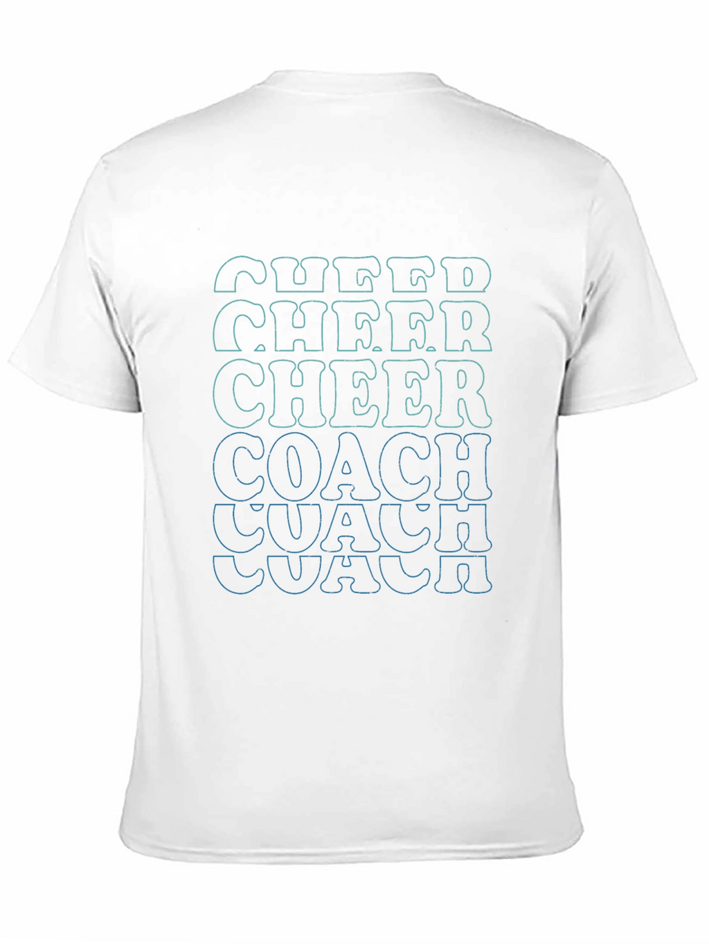 Cheer Coach Graphic Tee - Black