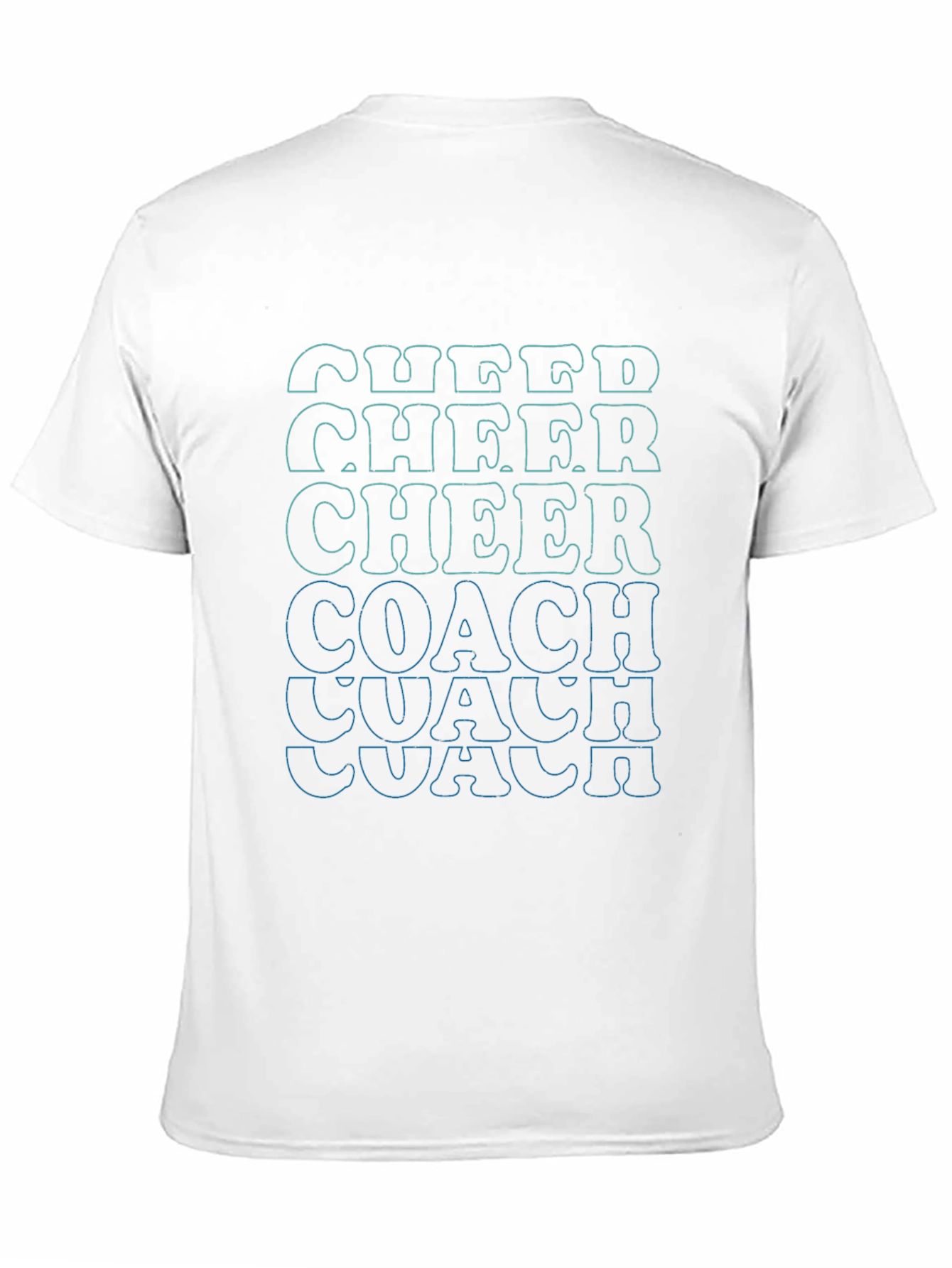 Cheer Coach Graphic Tee - Black