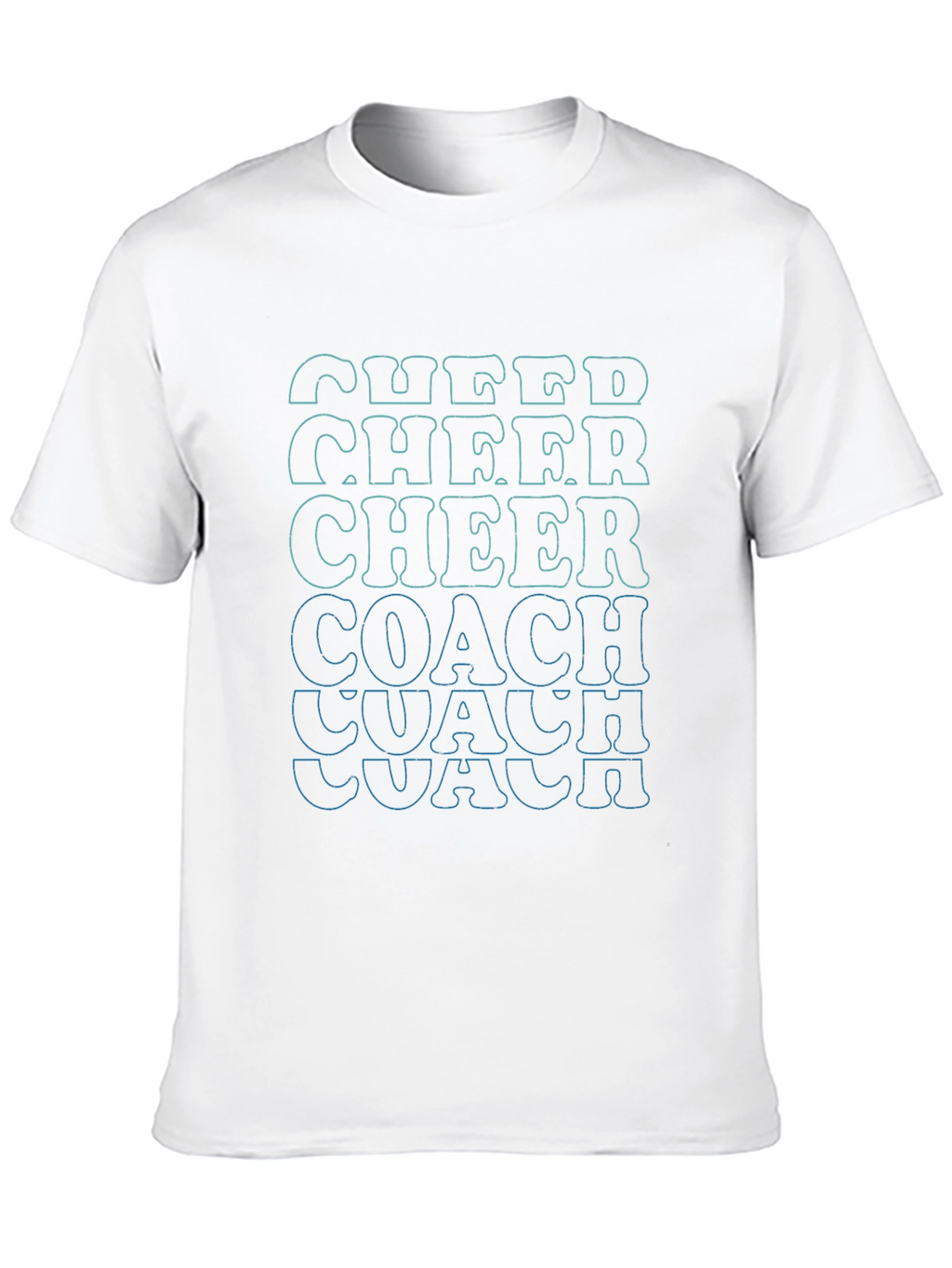 Cheer Coach Graphic Tee - Black