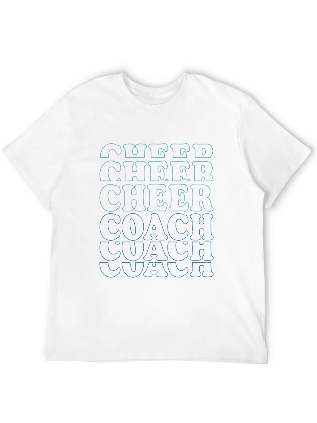 Cheer Coach Graphic Tee - Black