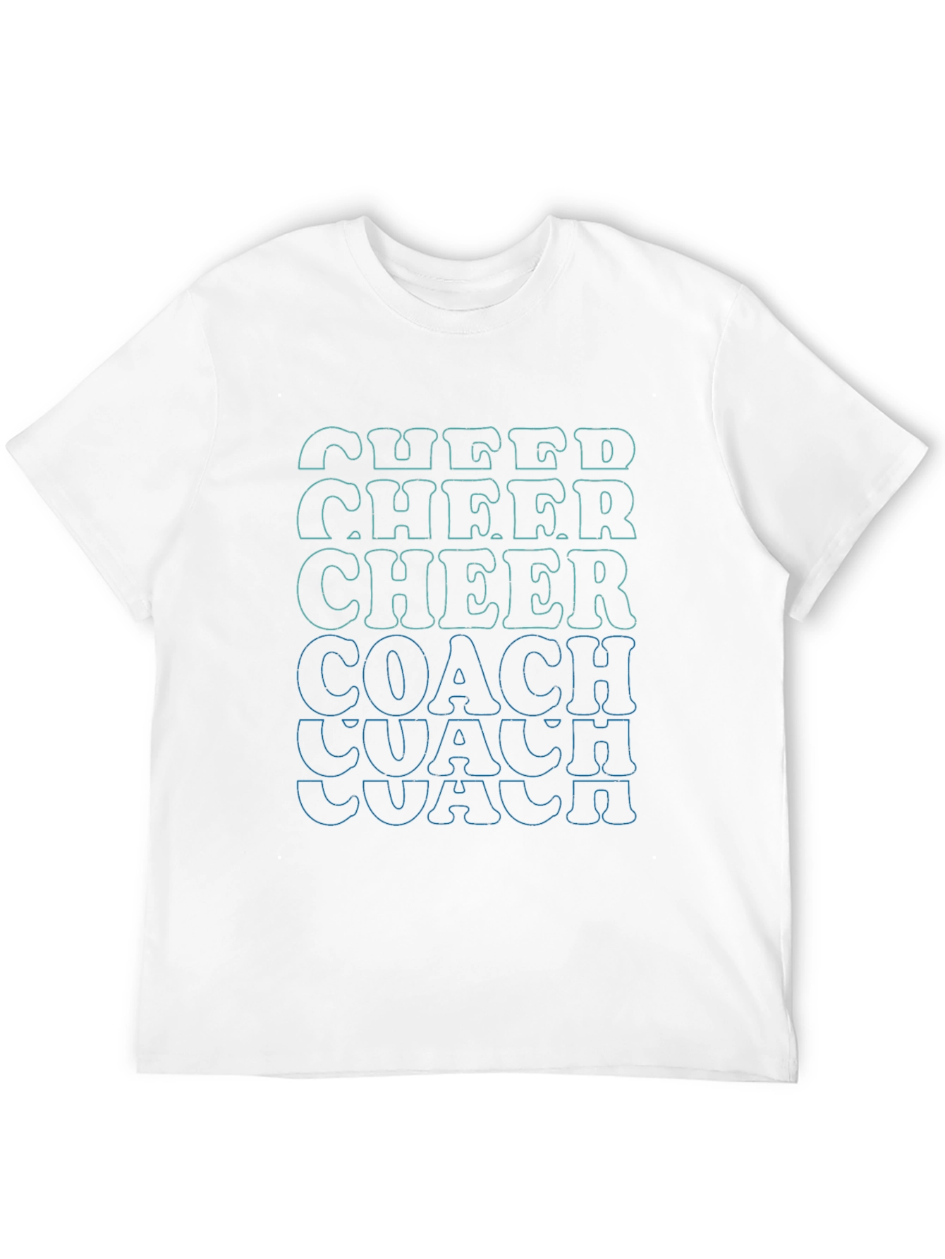 Cheer Coach Graphic Tee - Black