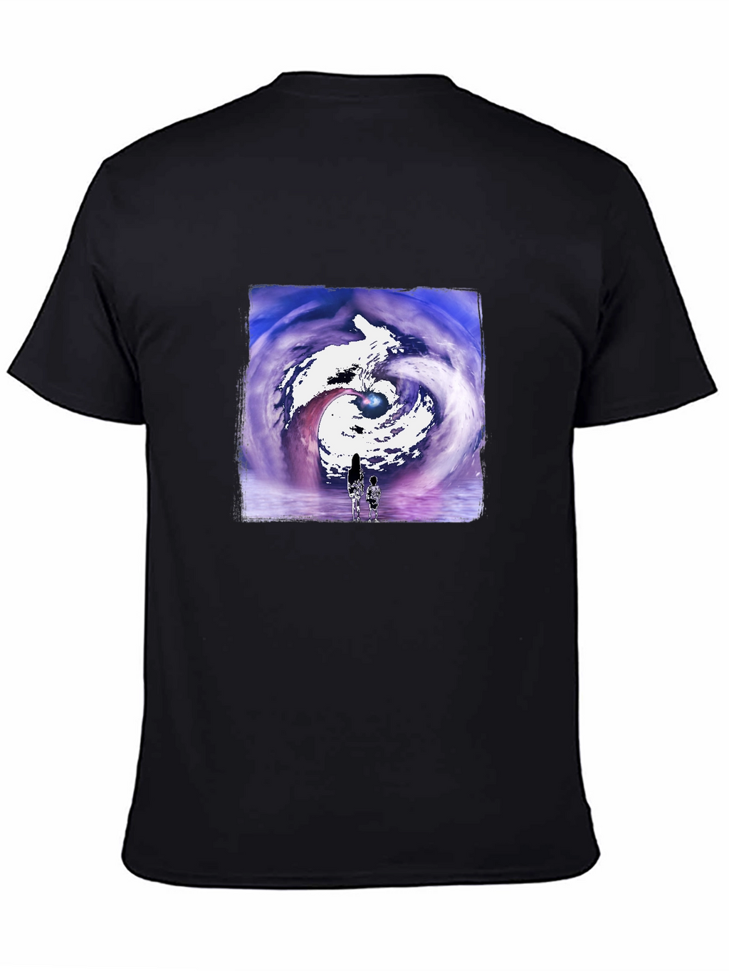 Artistic Vortex Graphic T-Shirt