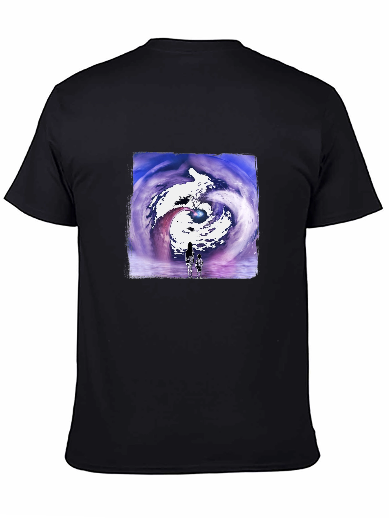 Artistic Vortex Graphic T-Shirt