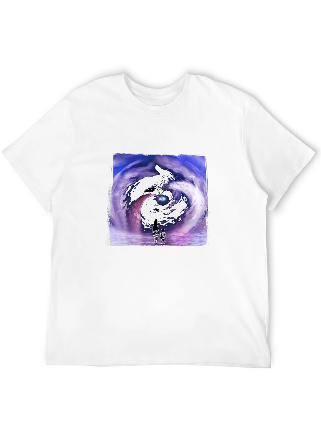 Artistic Vortex Graphic T-Shirt