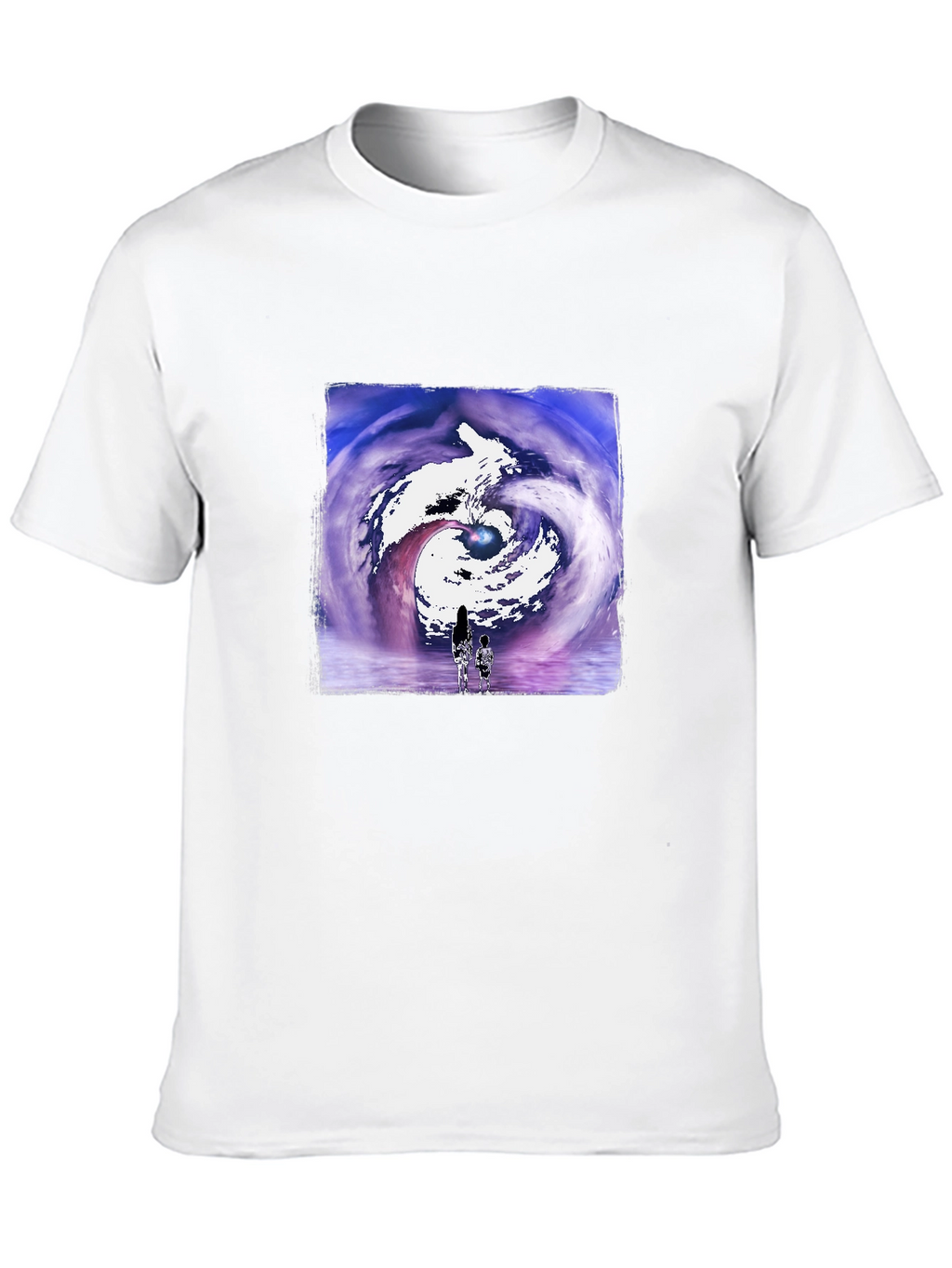 Artistic Vortex Graphic T-Shirt