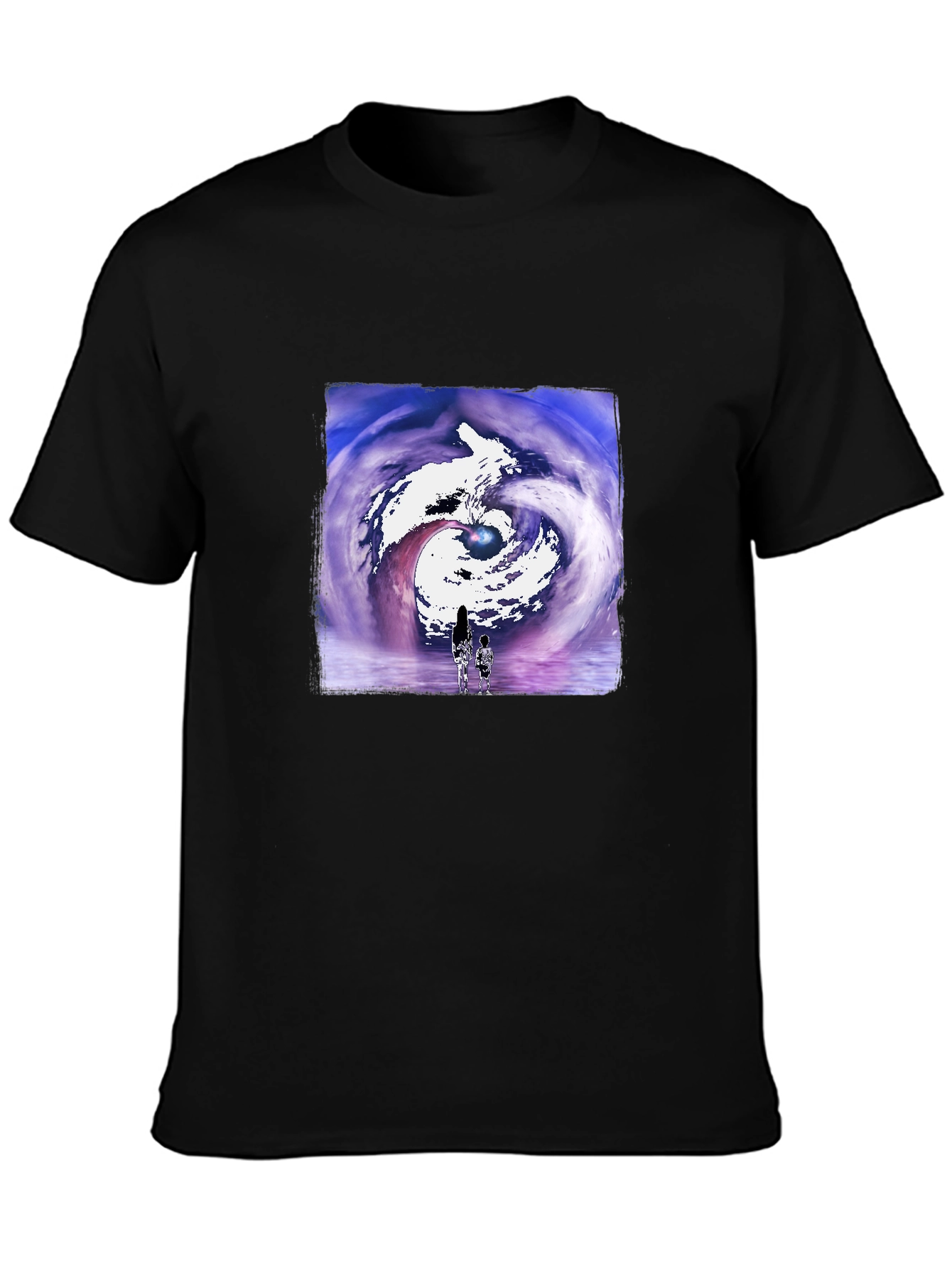 Artistic Vortex Graphic T-Shirt