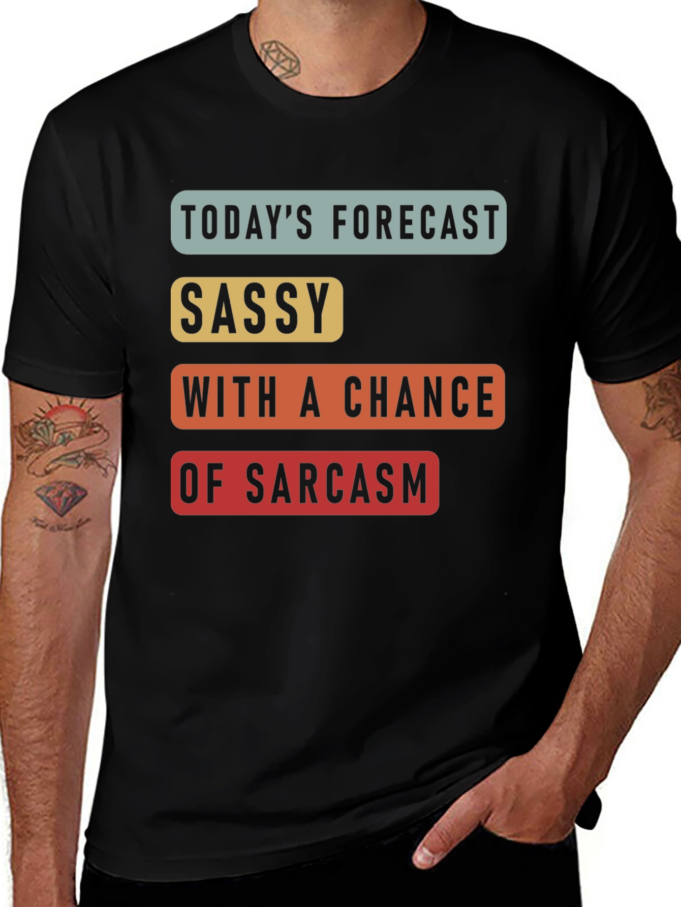 Sarcastic Forecast Graphic Tee