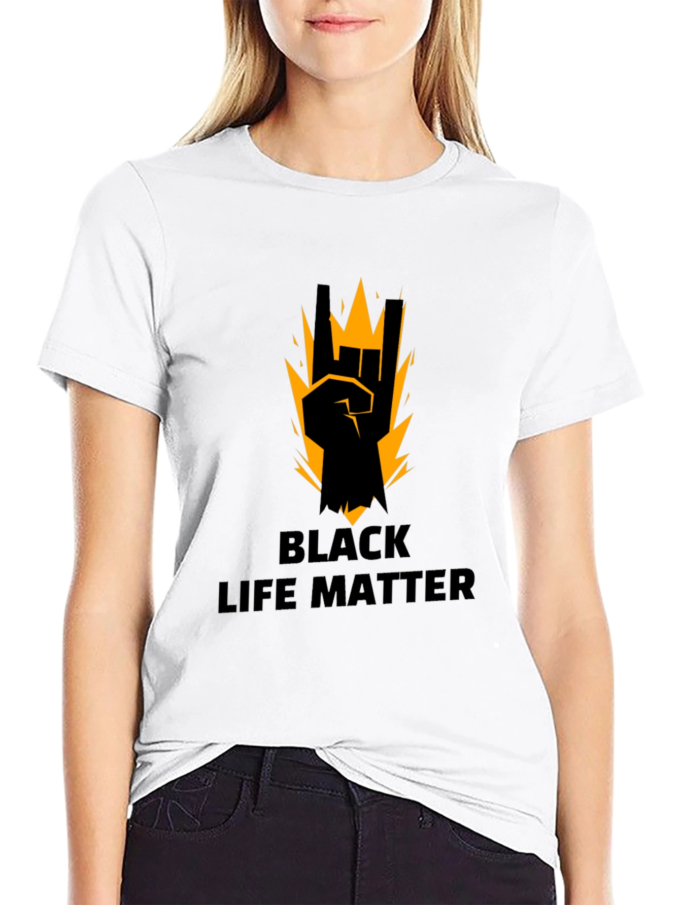 Black Lives Matter Graphic Tee - Mens