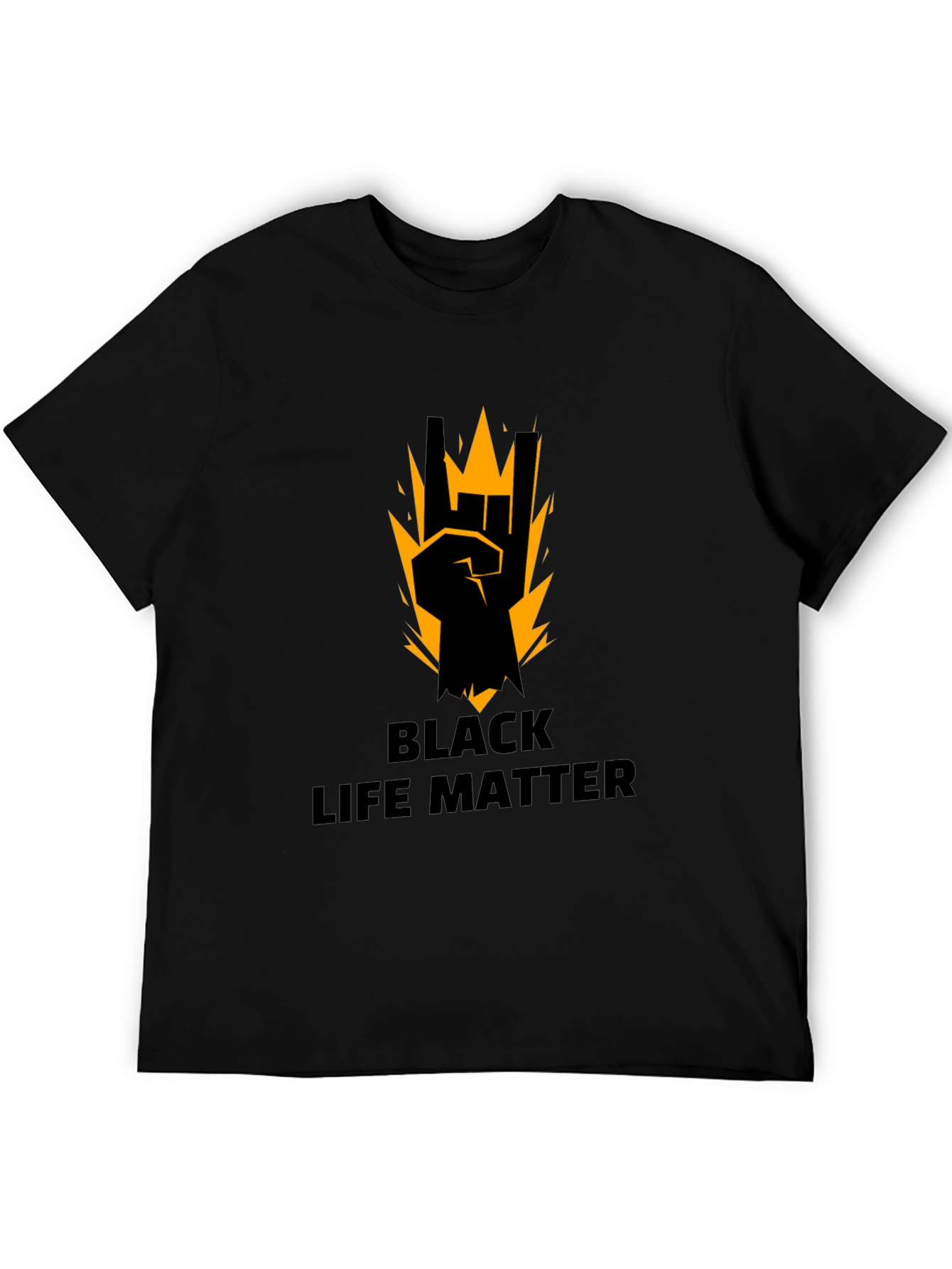 Black Lives Matter Graphic Tee - Mens