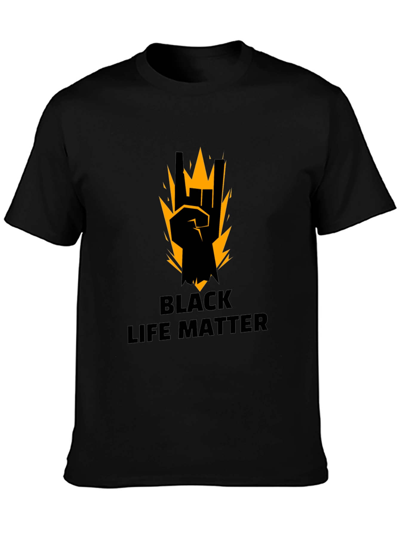 Black Lives Matter Graphic Tee - Mens