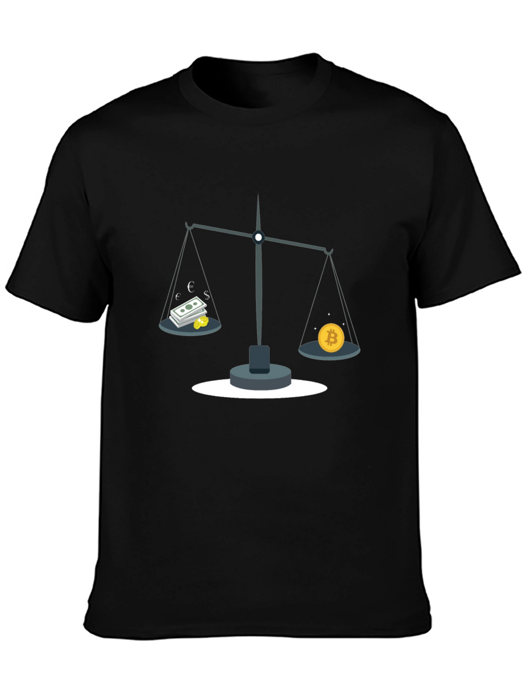 Bitcoin vs. Cash Balance T-Shirt