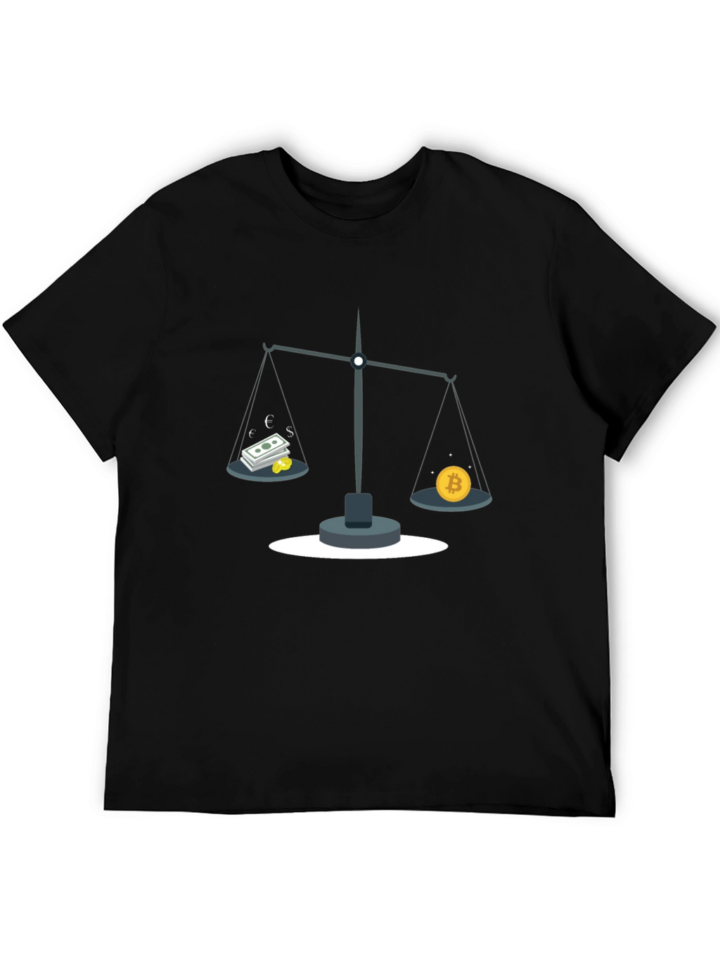 Bitcoin vs. Cash Balance T-Shirt