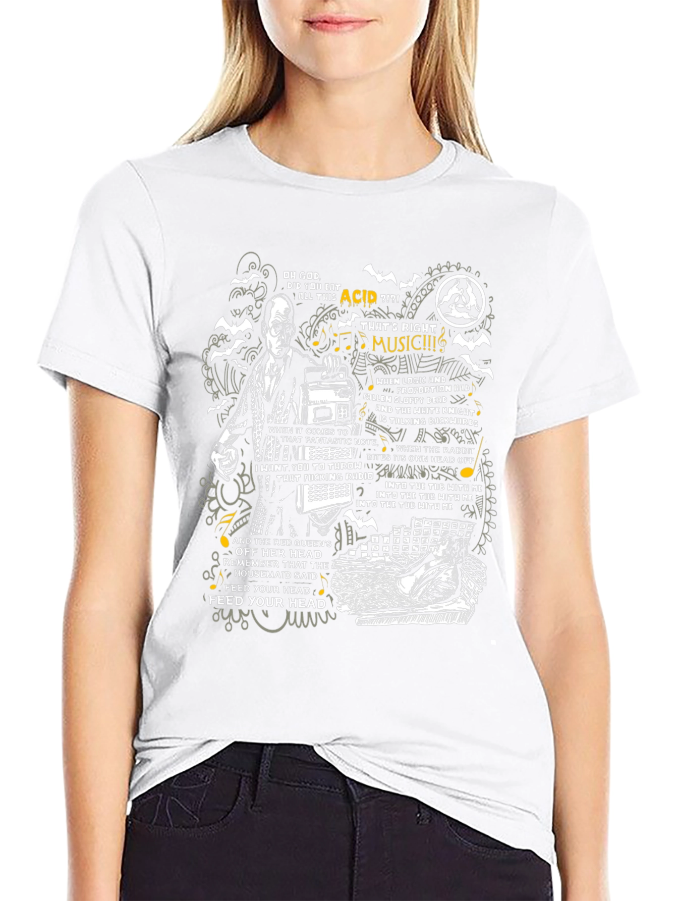 Acid Music Graphic Tee