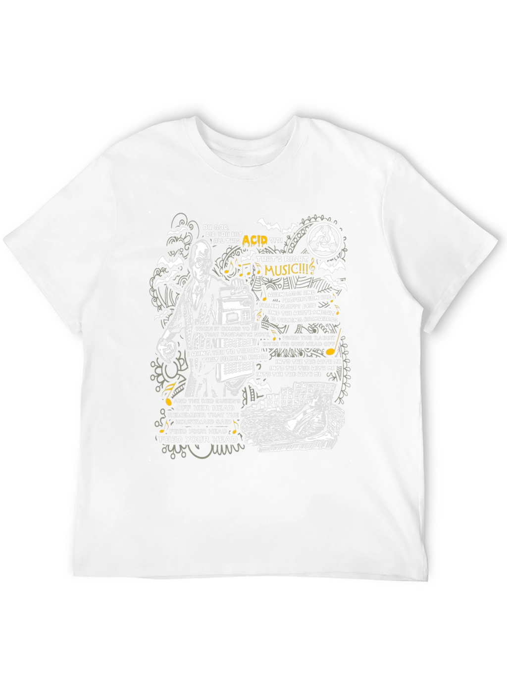 Acid Music Graphic Tee