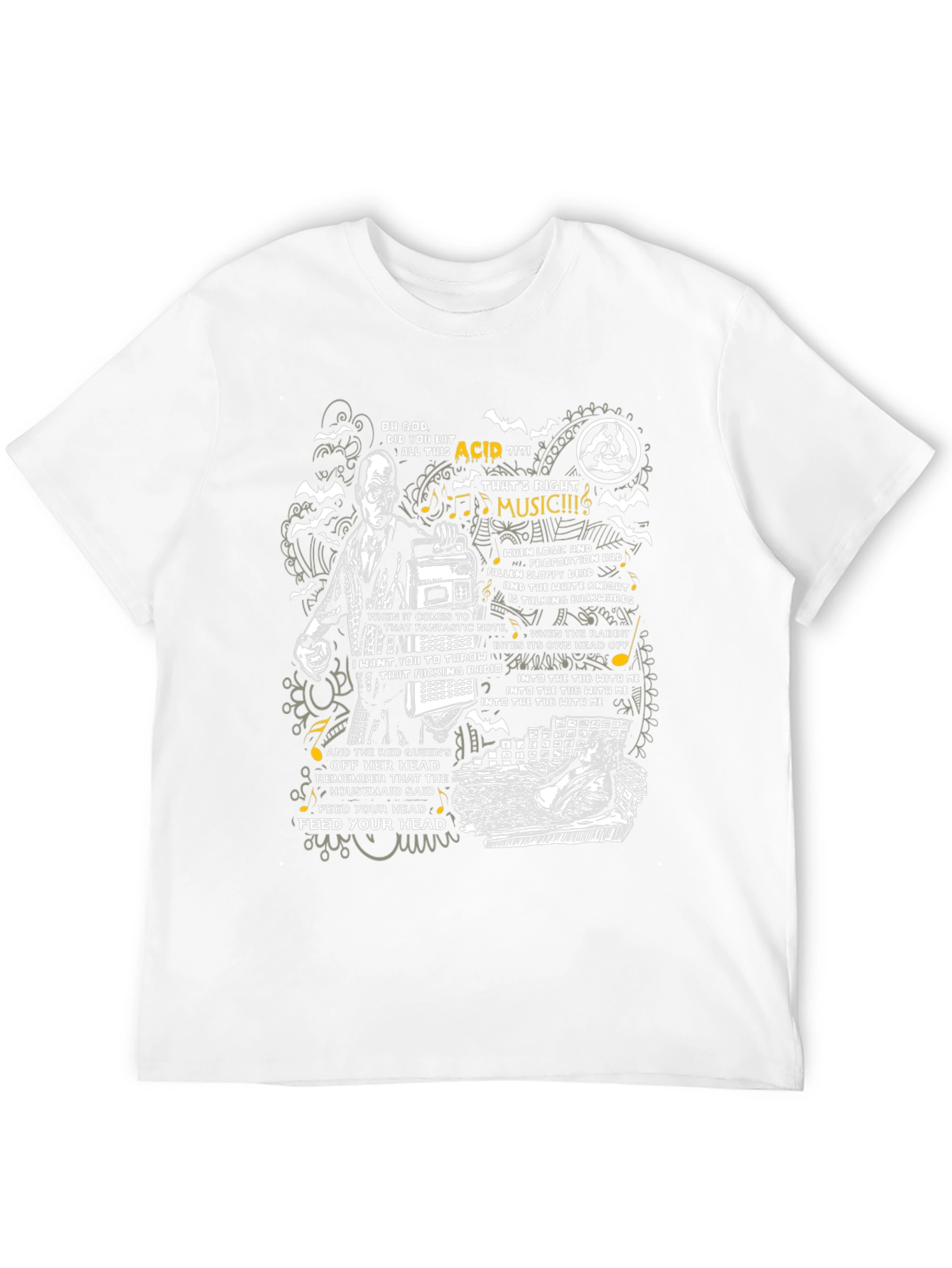 Acid Music Graphic Tee