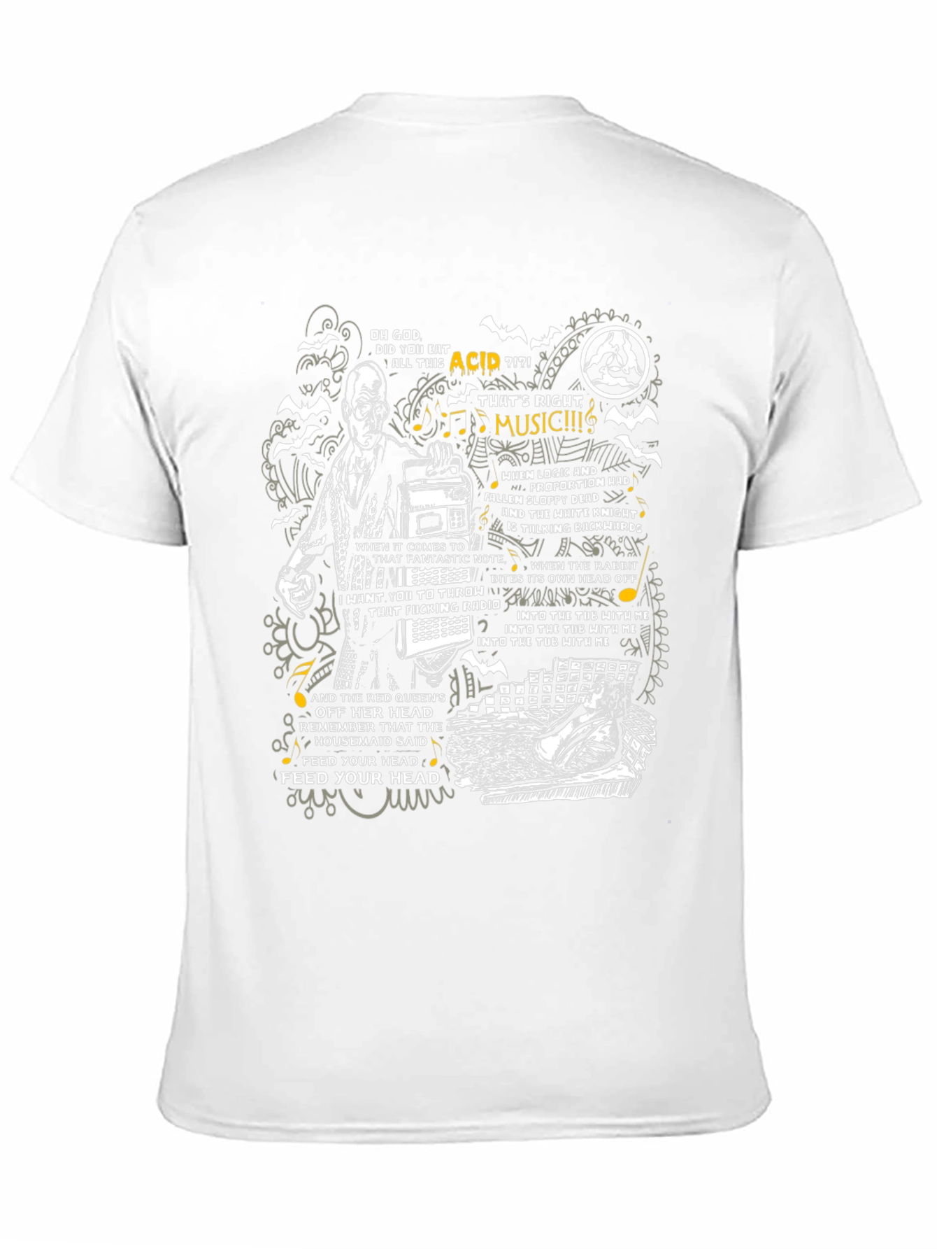 Acid Music Graphic Tee