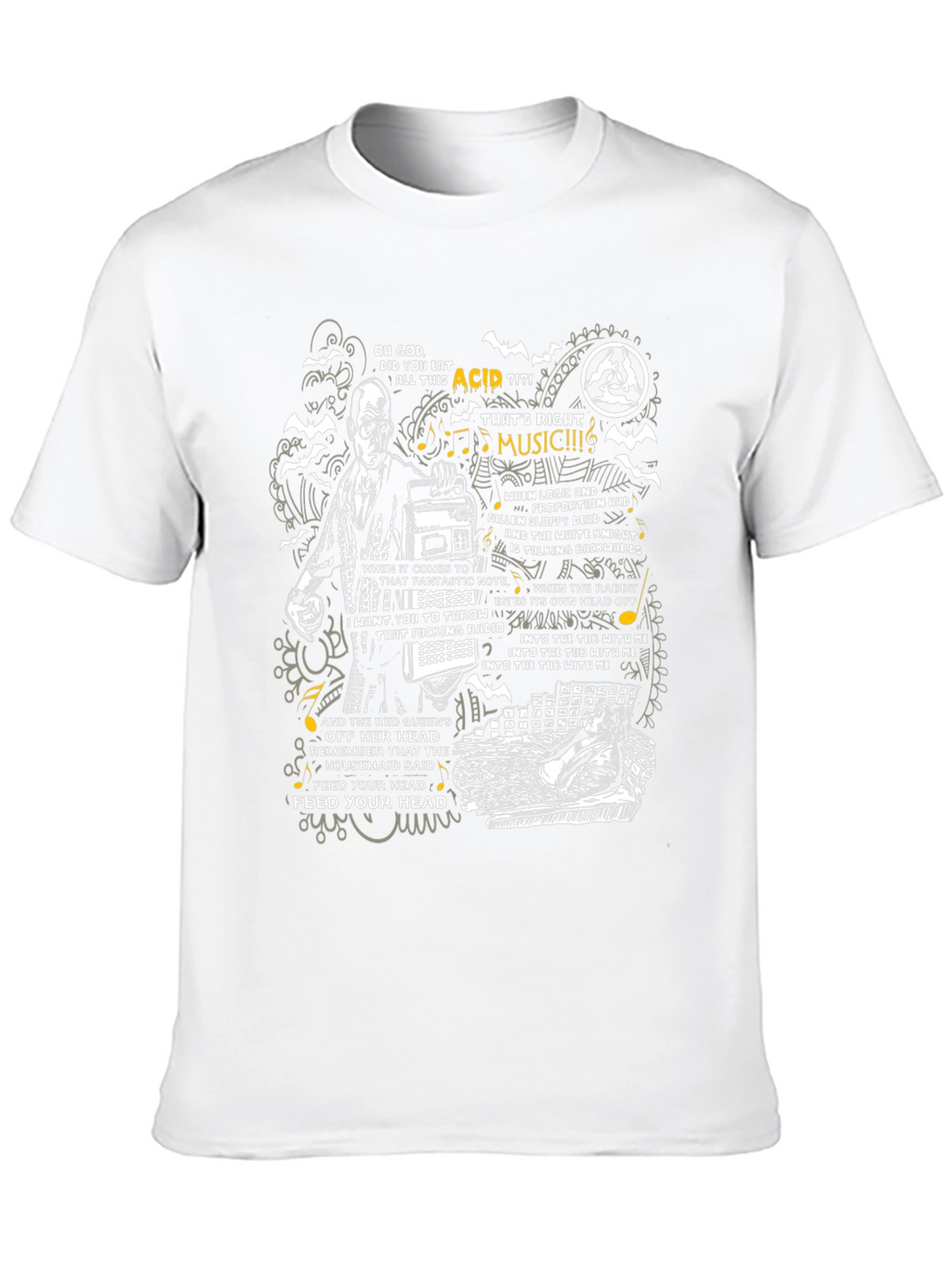 Acid Music Graphic Tee