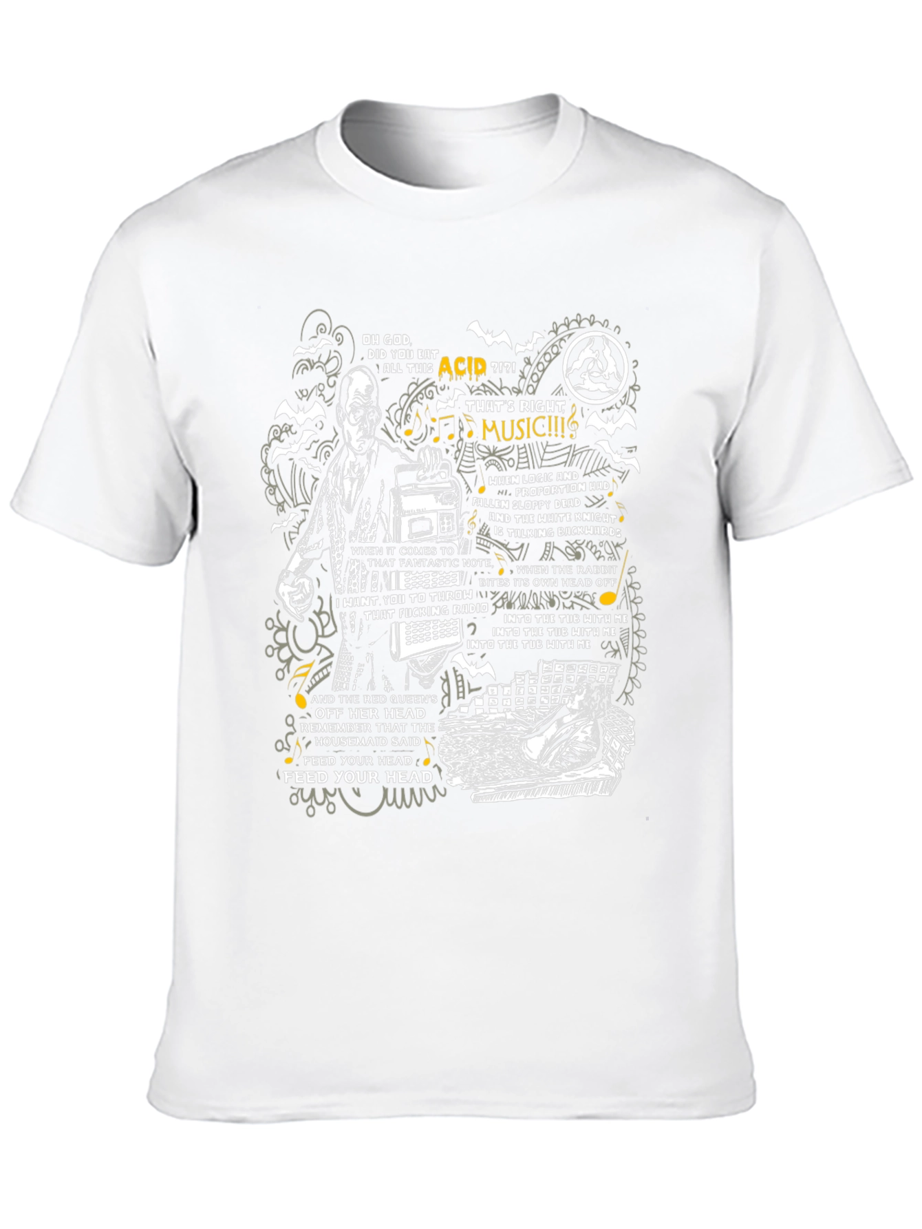 Acid Music Graphic Tee
