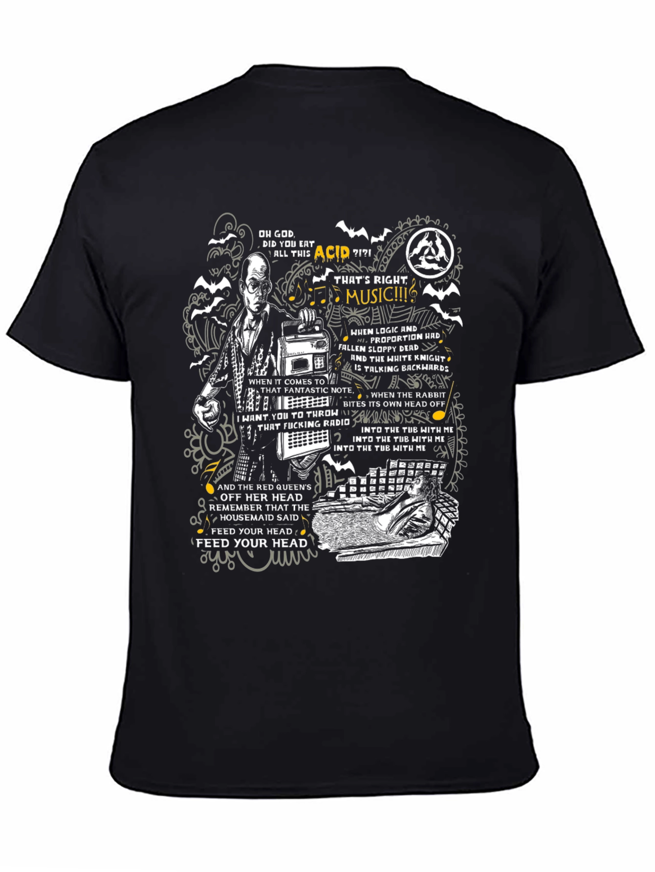 Acid Music Graphic Tee