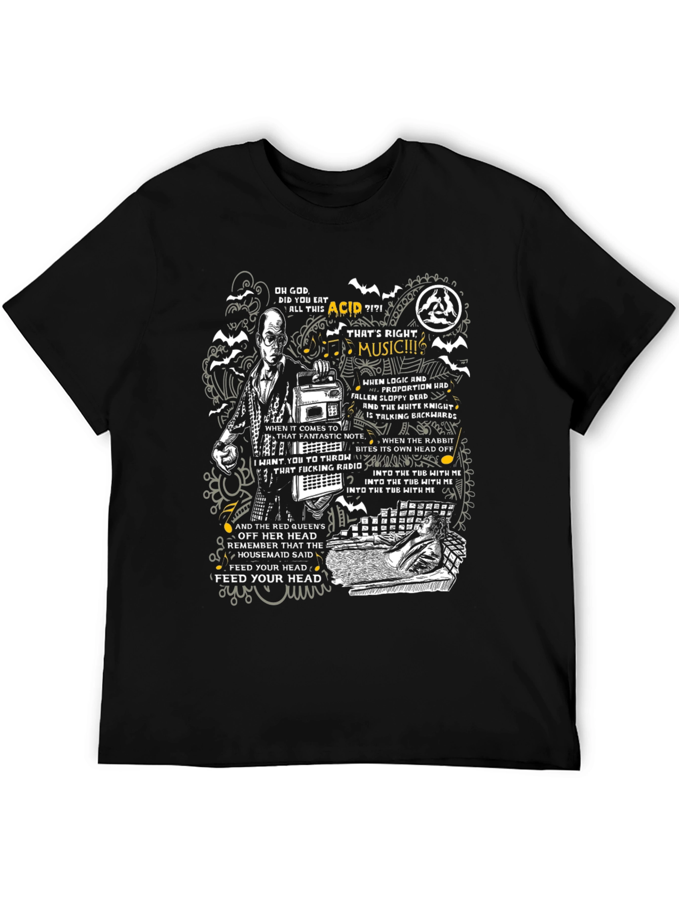 Acid Music Graphic Tee