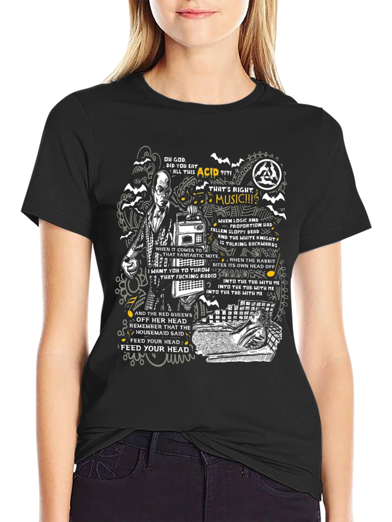 Acid Music Graphic Tee
