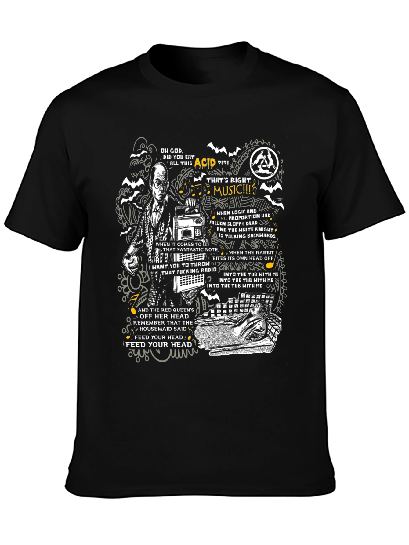Acid Music Graphic Tee