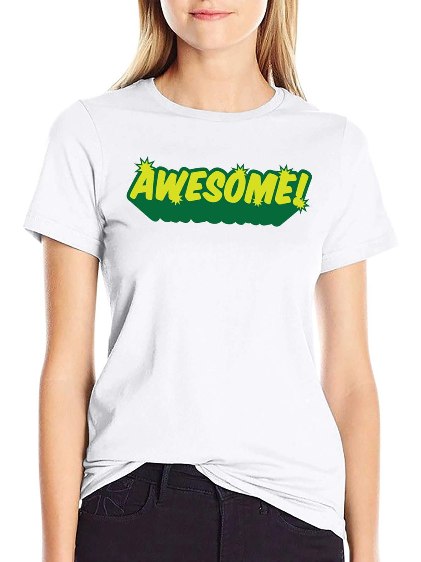 Awesome! Graphic T-Shirt - Fun Casual Tee